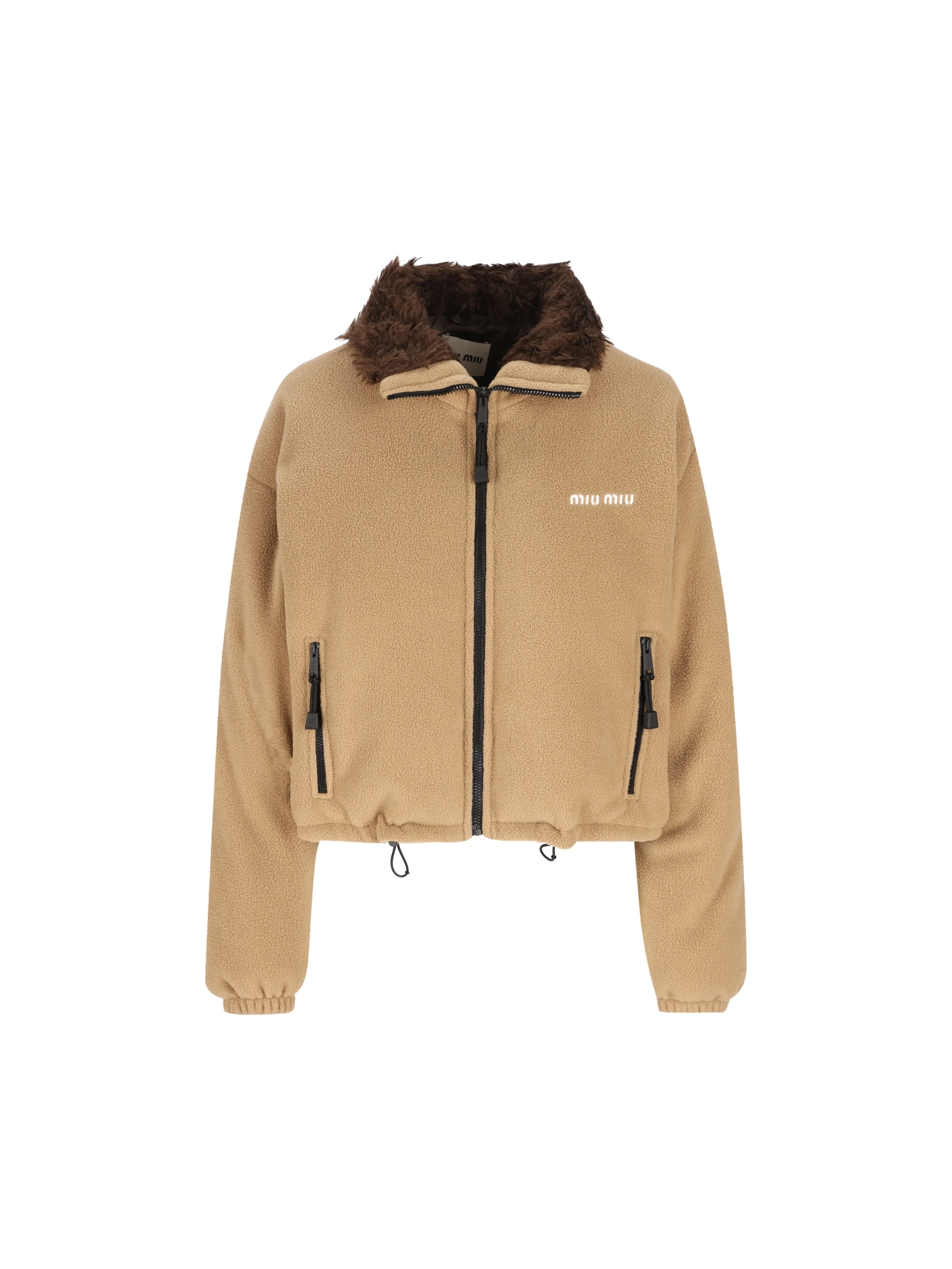 Piumino realizzato in pile. ML1147 17OQF0040 MIU MIU 