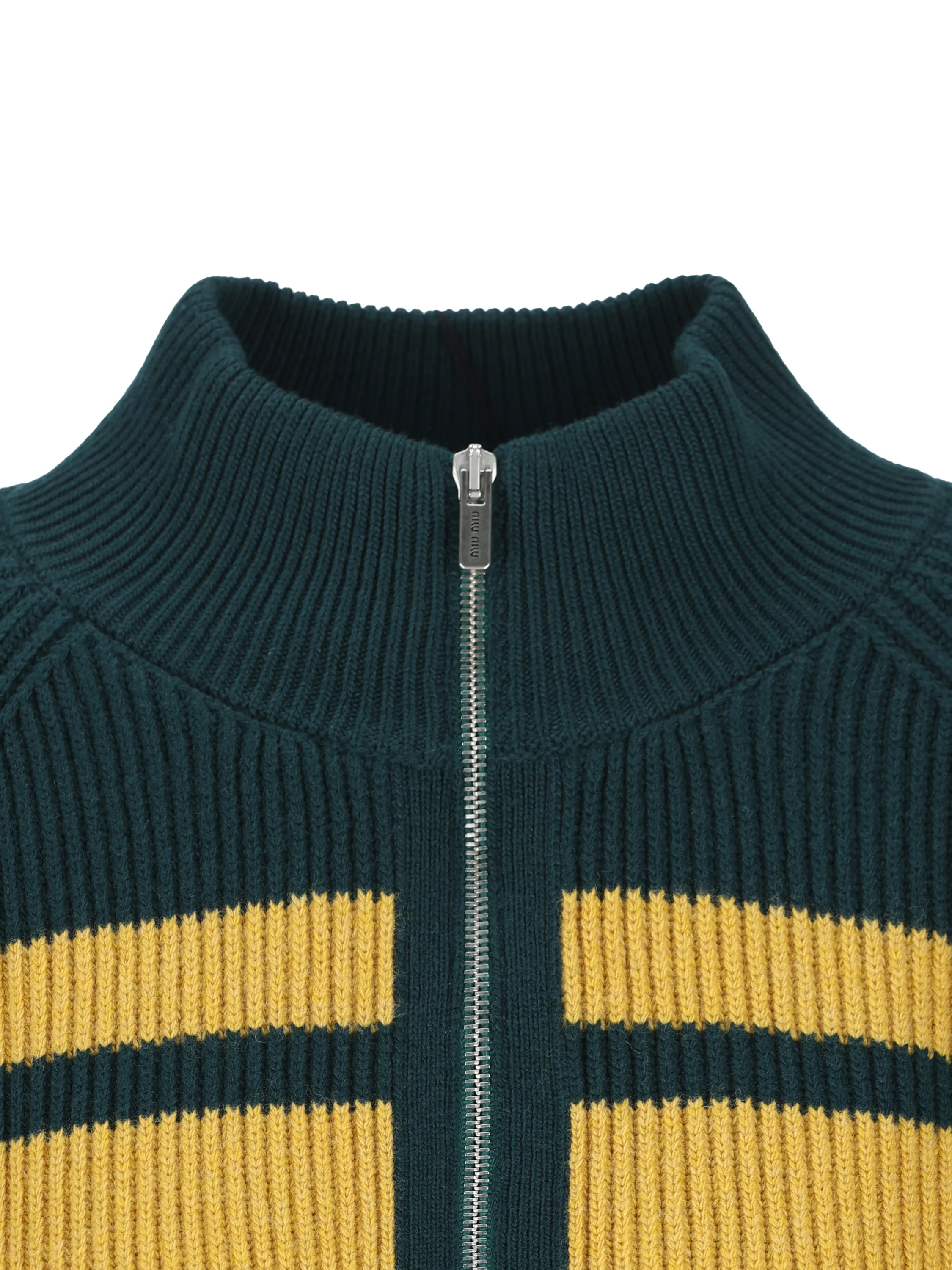 Maglia realizzata in lana vergine. MMJ160 6076F0UVP MIU MIU