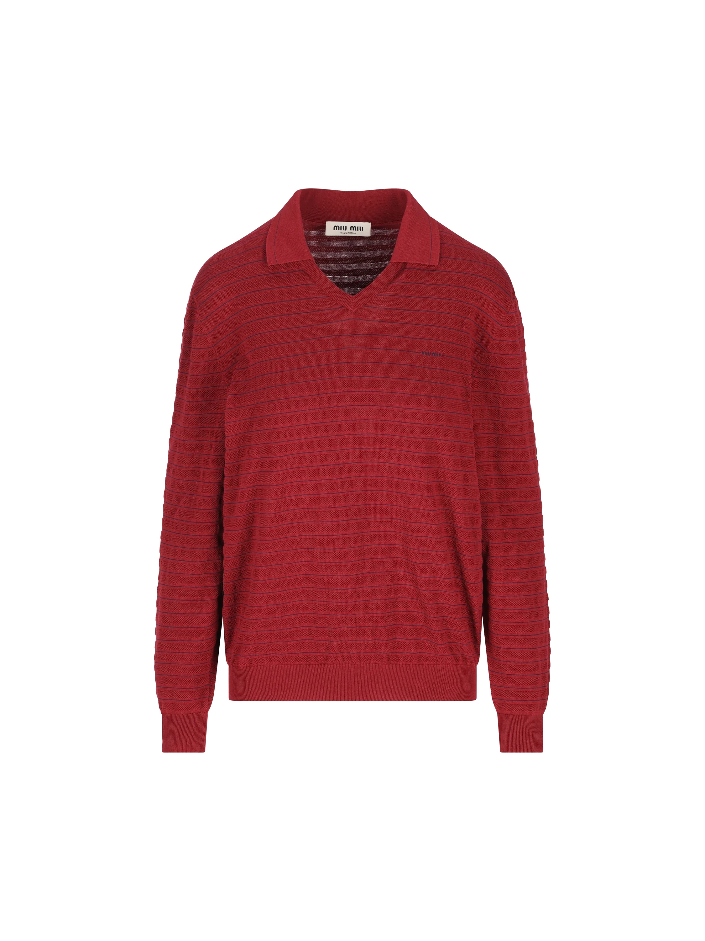 Maglia realizzata in cotone. MML05R 184QF0399 MIU MIU 