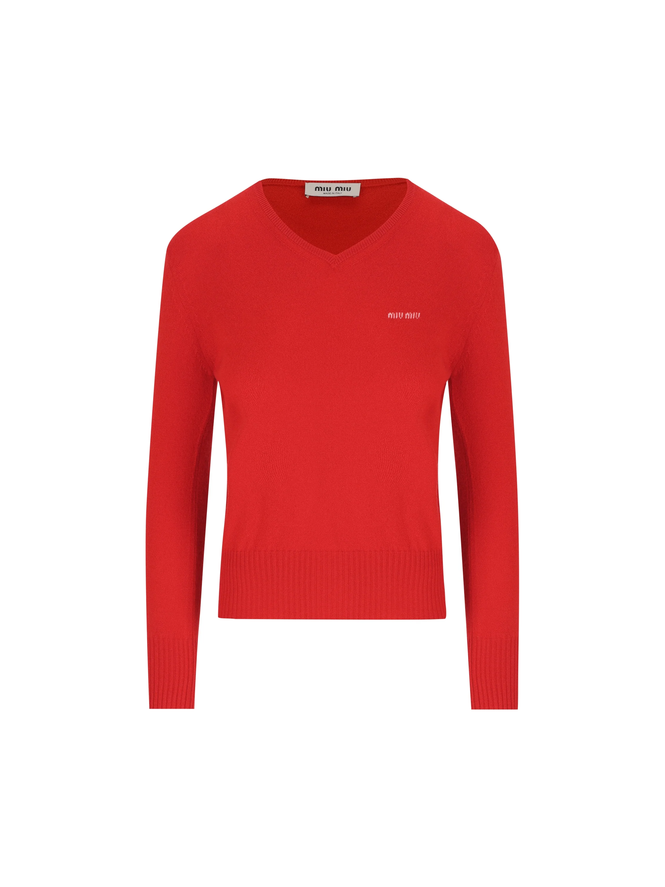 Maglia realizzata in cashmere. MML07A 13S1F0011 MIU MIU 