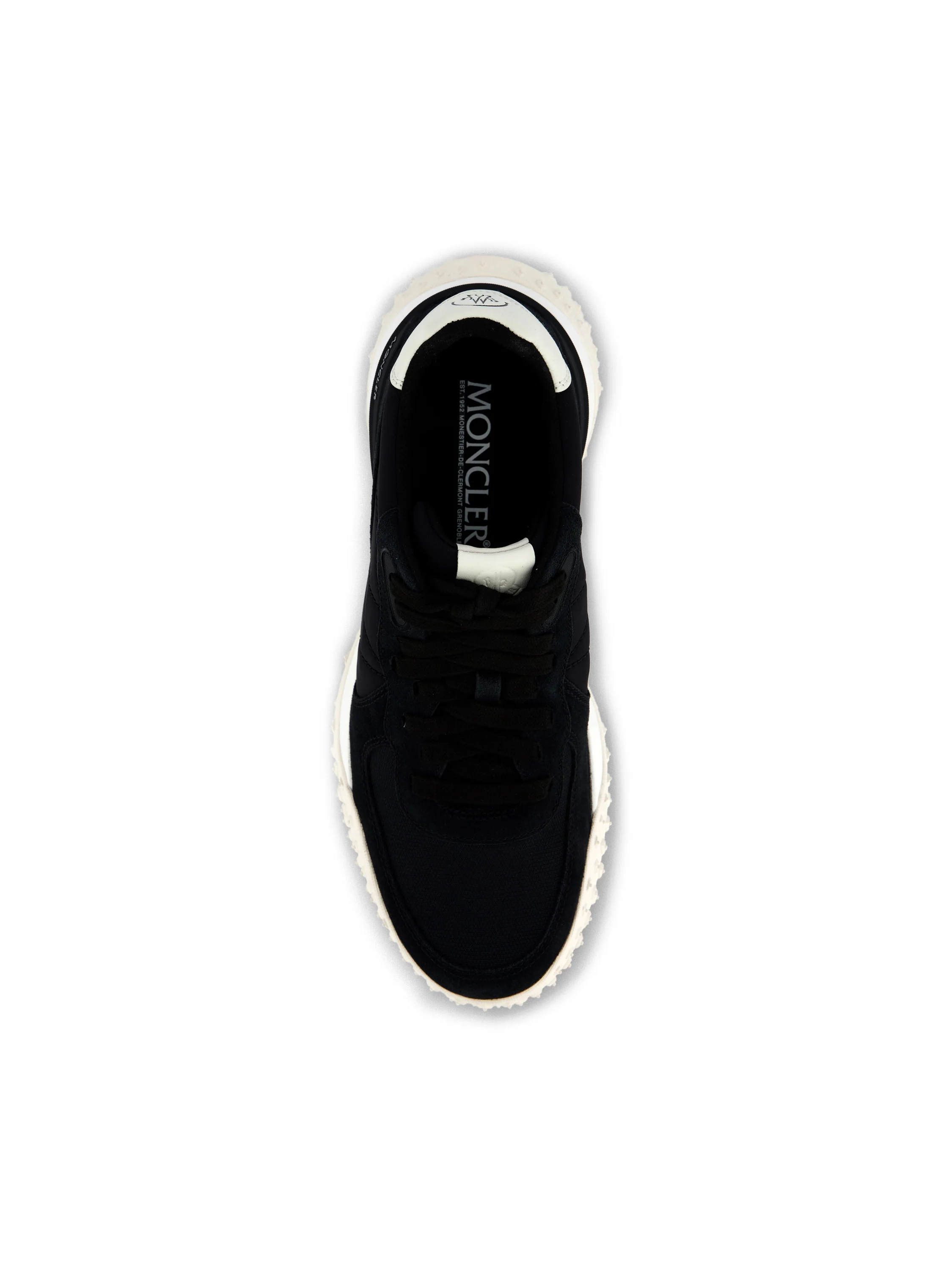 Sneakers realizzate in pelle e tessuto. M4M00230 N0633999 MONCLER 
