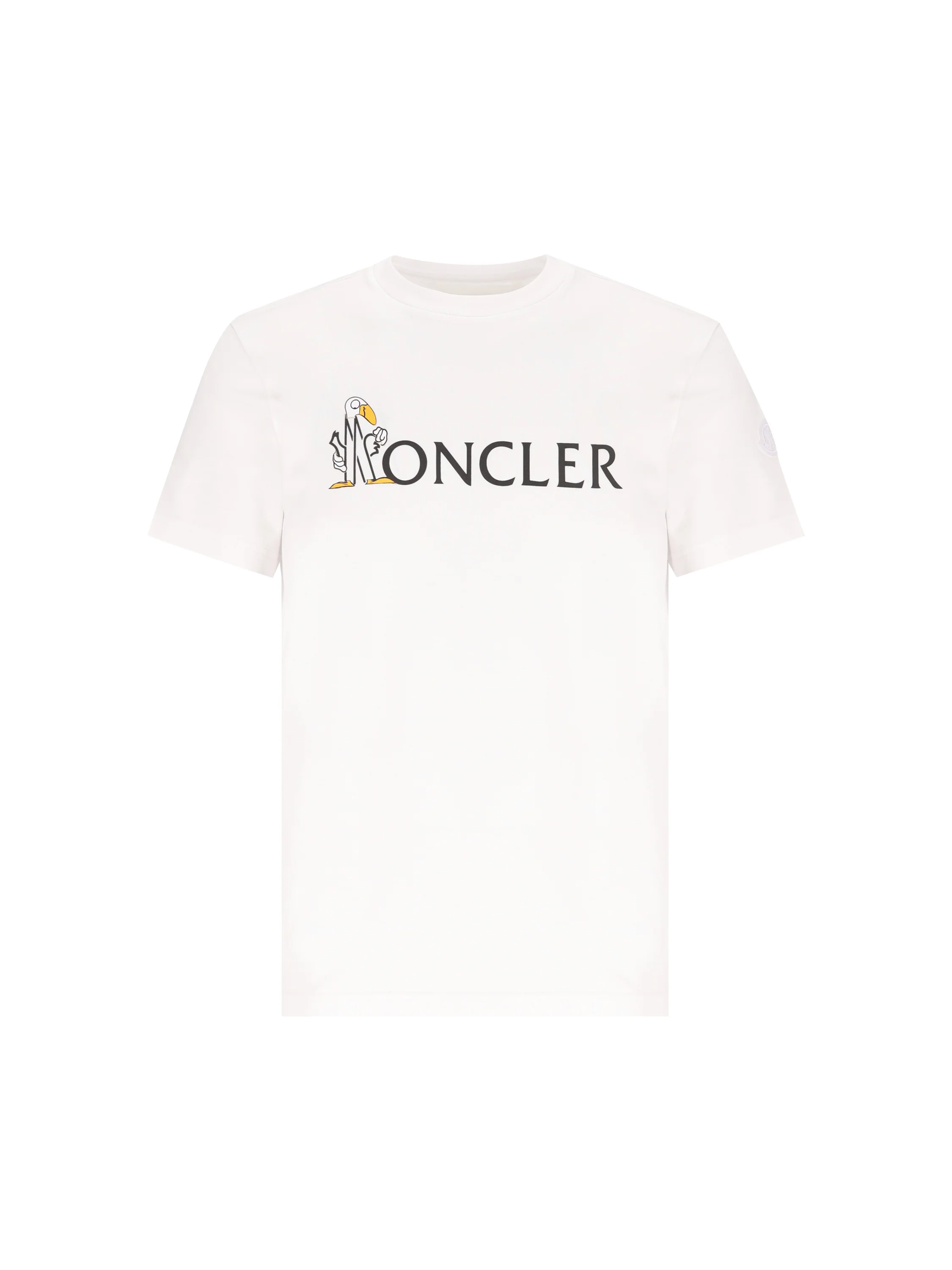 T-shirt in Cotone con Logo Graphic M8C00033 89B8U00A MONCLER 