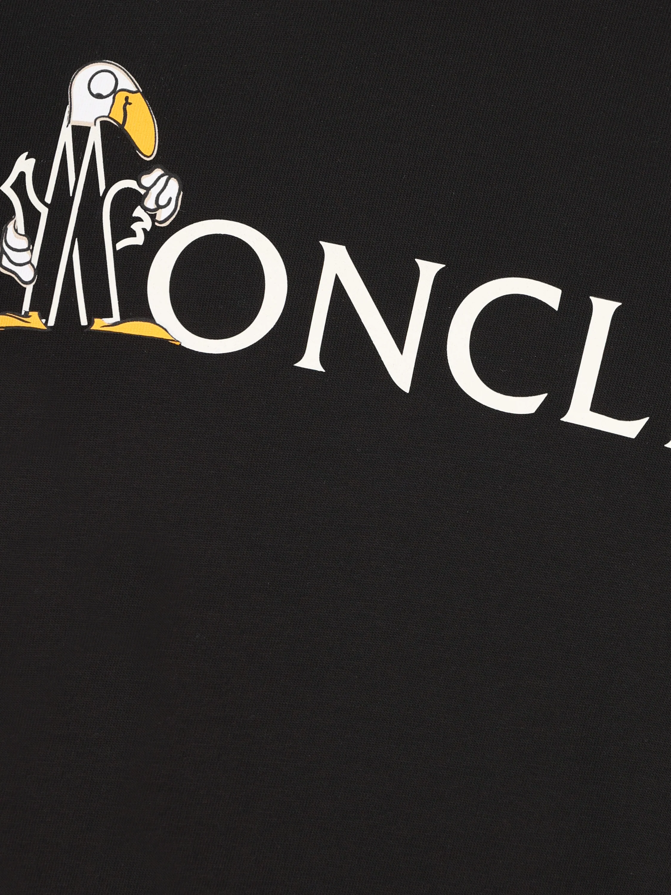 T-shirt in Cotone con Logo Graphic M8C00033 89B8U999 MONCLER 