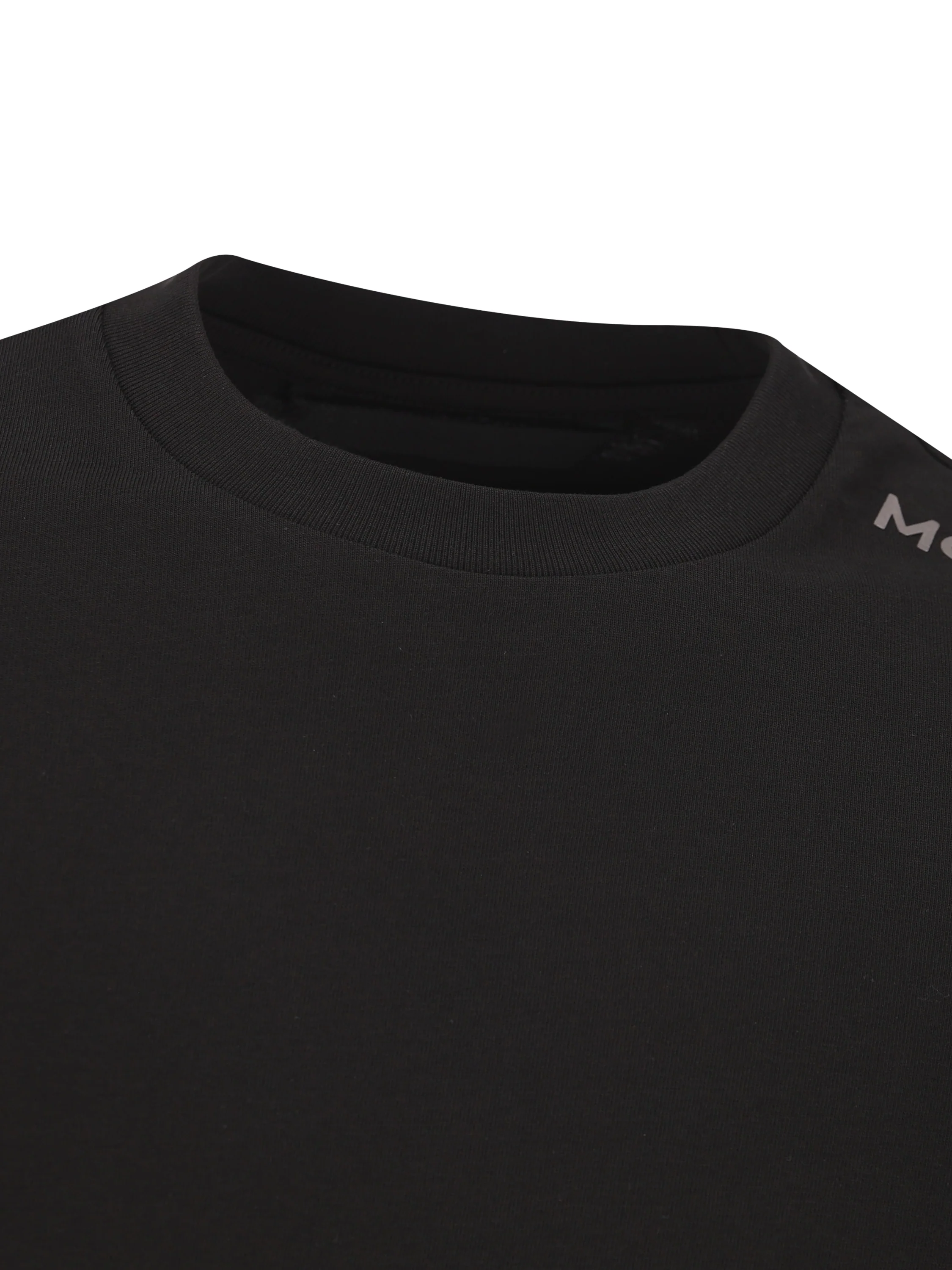 T-shirt in Cotone con Logo Stampato sulla Spalla M8C00035 89AUG999 MONCLER 