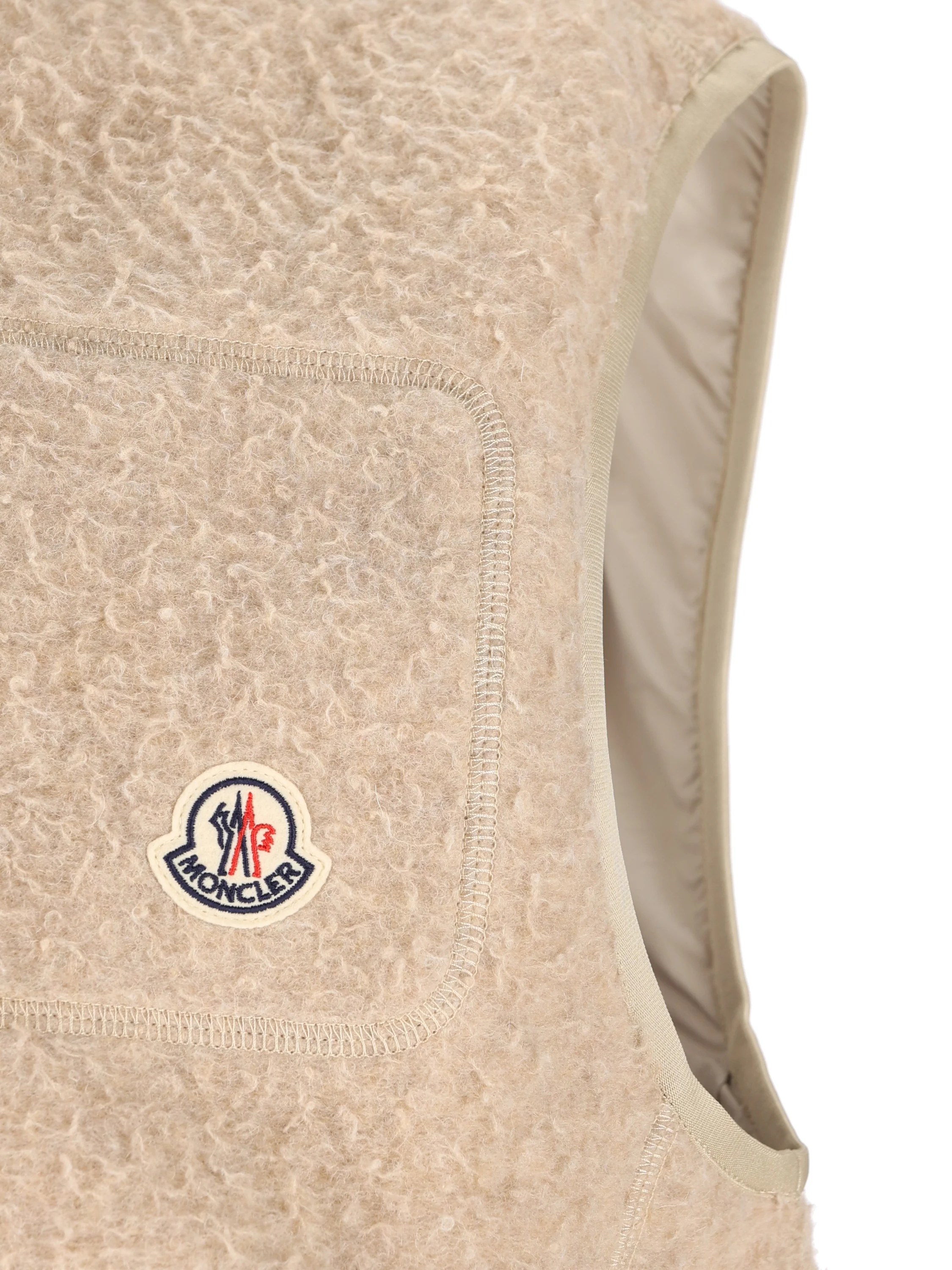 Gilet in Maglia Effetto Casentino M8G00069 89BKU20N MONCLER