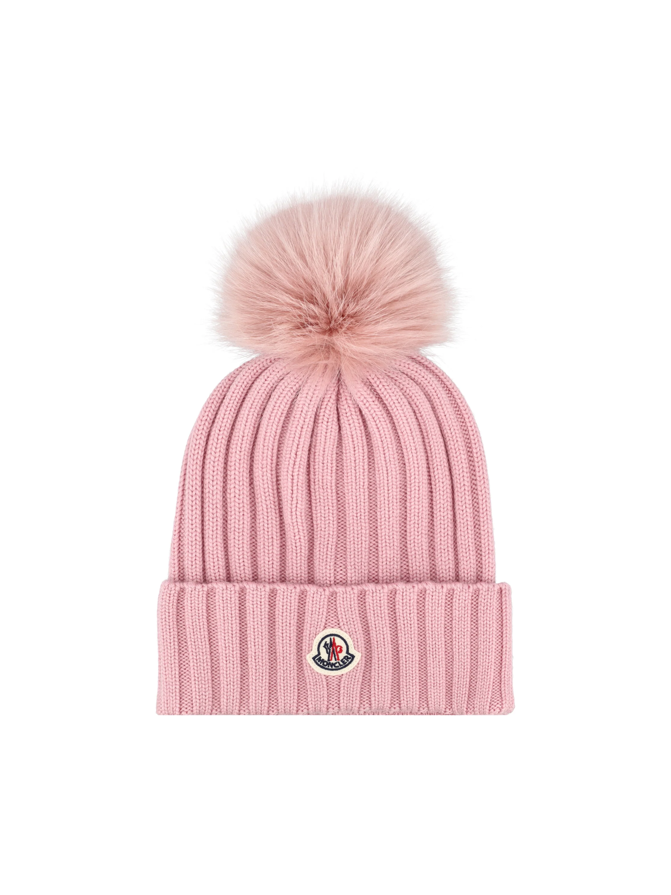 Berretto in Lana Merino con Pompon W3B00039 M1131518 MONCLER 