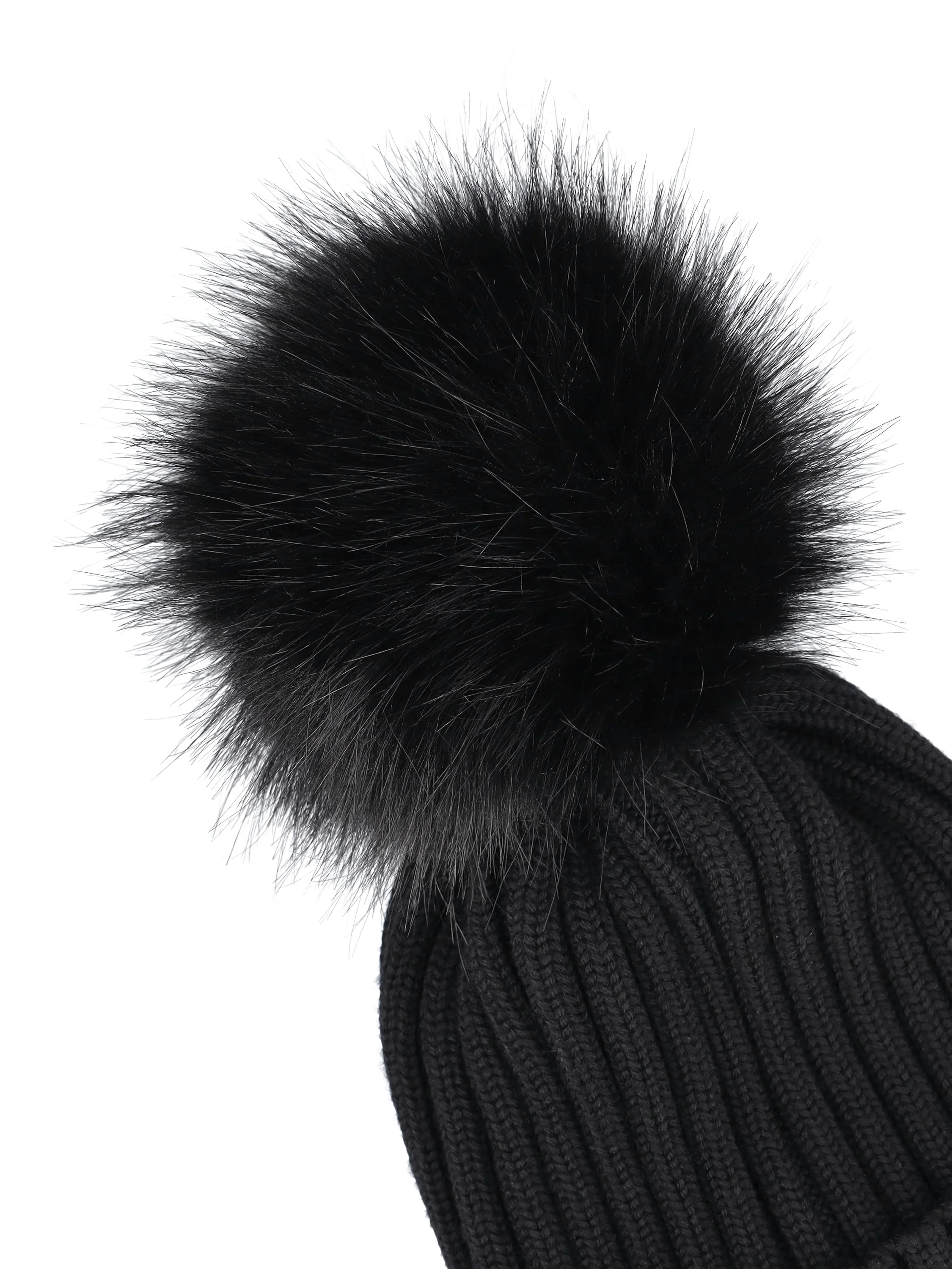 Berretto in Lana Merino con Pompon W3B00039 M1131999 MONCLER 