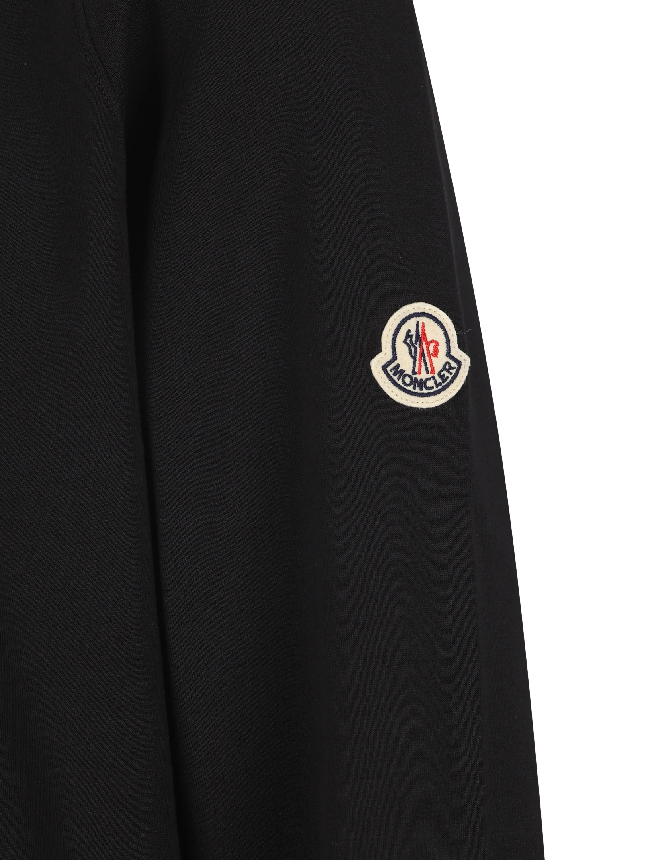 Felpa in Cotone con Logo Ricamato W8G00033 89ALI999 MONCLER 