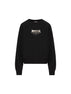 Felpa in Cotone con Logo Ricamato W8G00033 89ALI999 MONCLER 