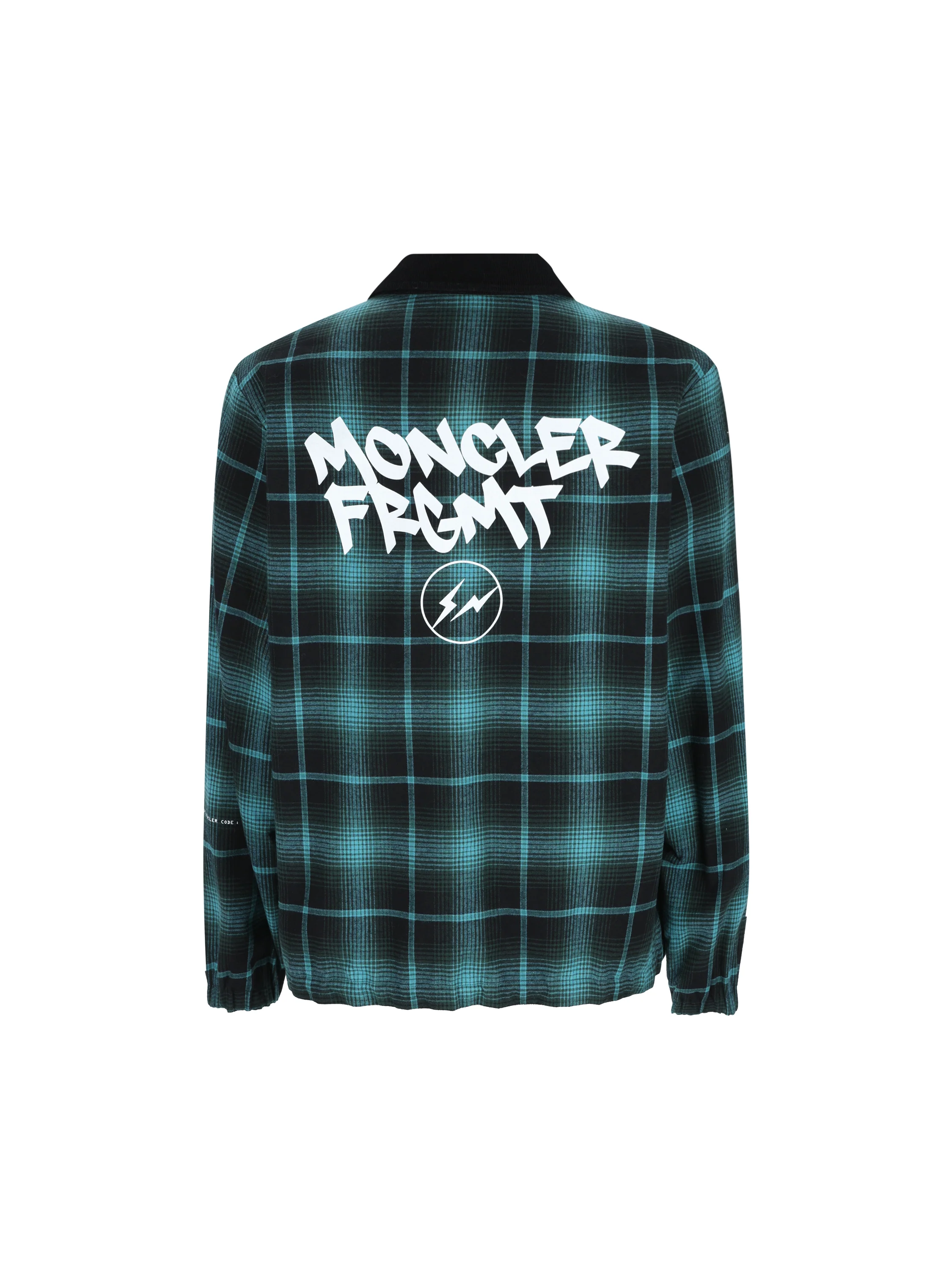 Giacca camicia realizzata in cotone. M1A00001 N1124F89 MONCLER x FRAGMENT 