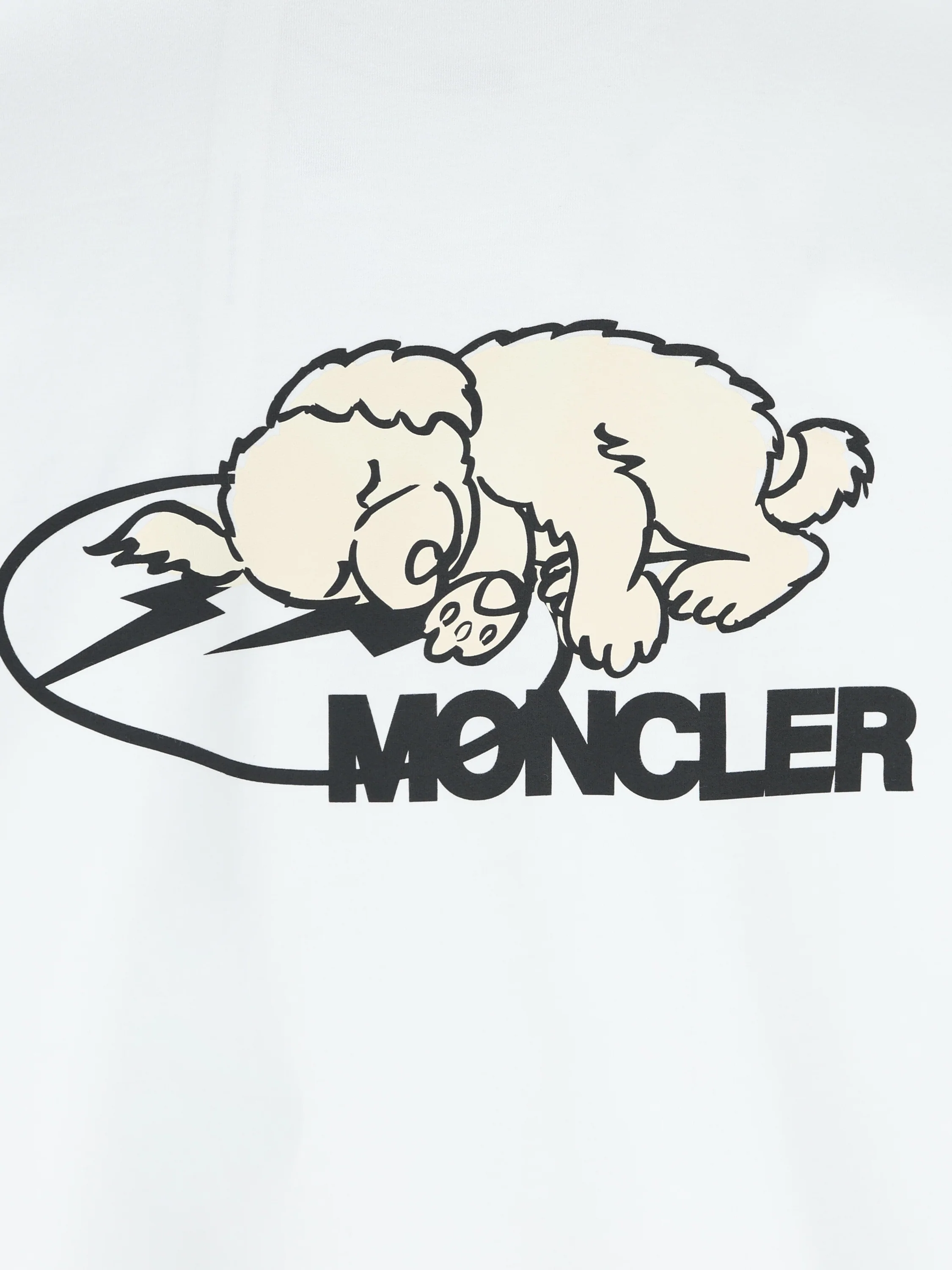 T-Shirt realizzata in cotone. M8C00002 89AZI001 MONCLER - FRAGMENT 