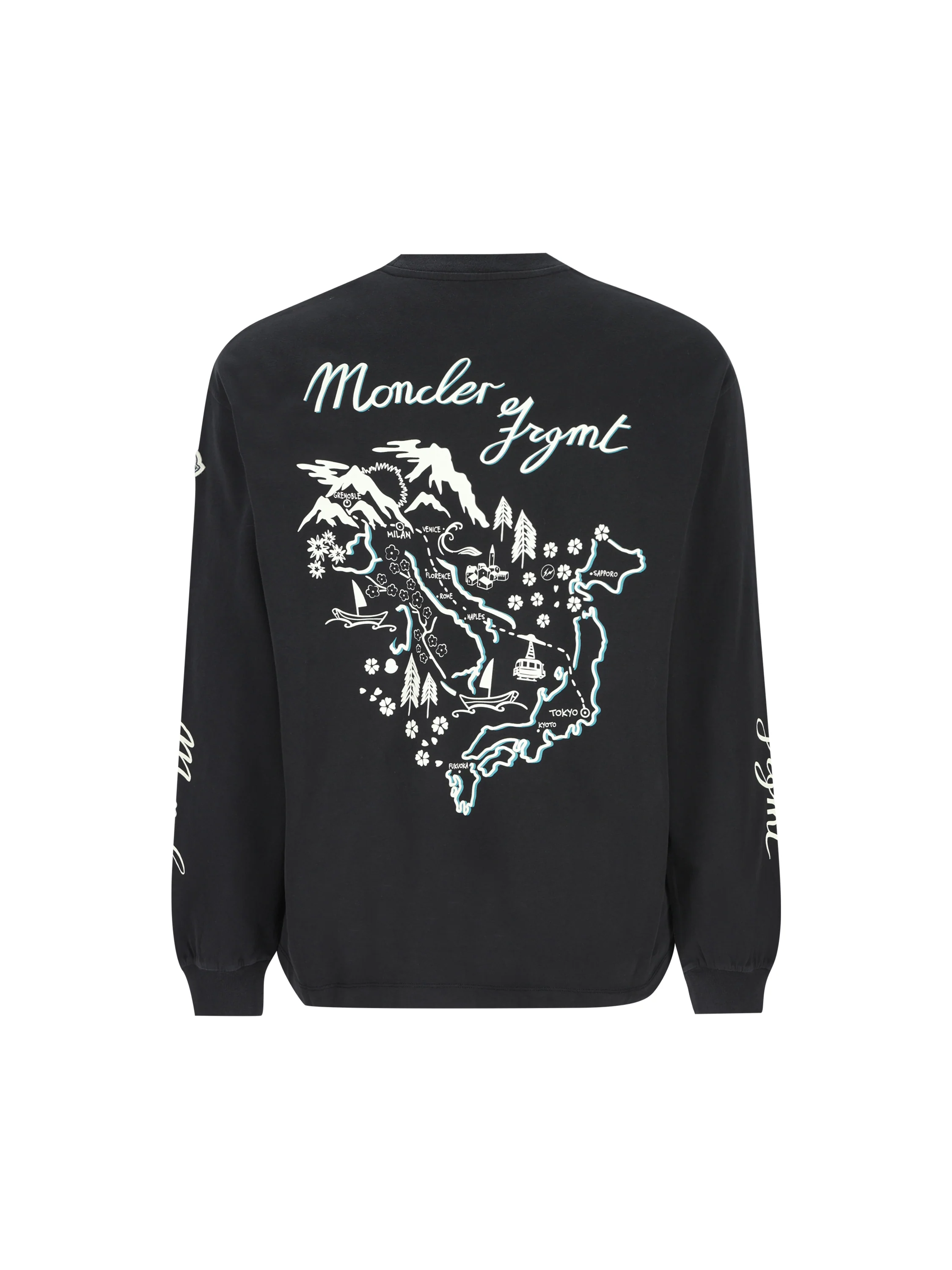 T-Shirt realizzata in cotone. M8D00001 89AZI999 MONCLER - FRAGMENT 