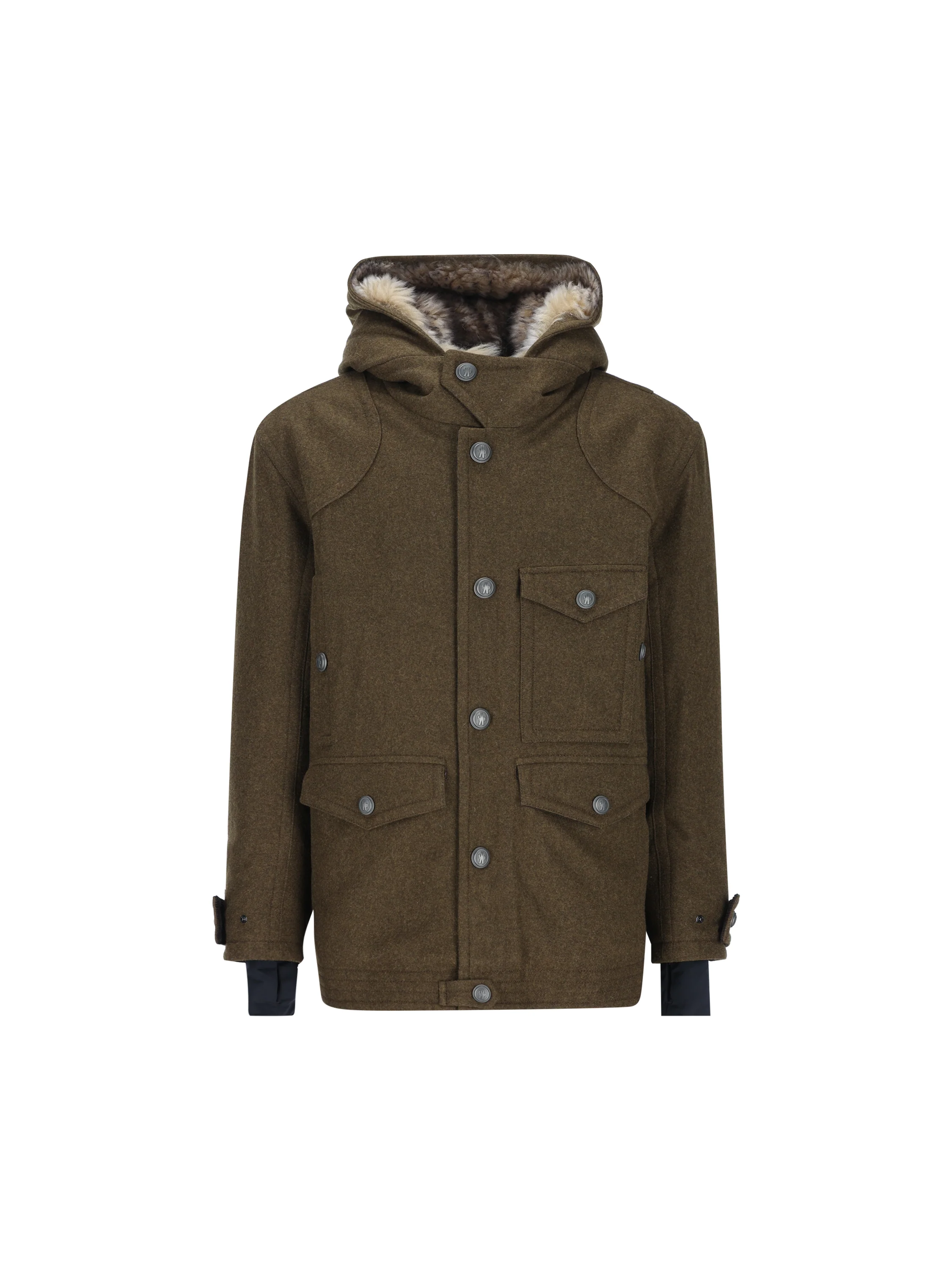 Giacca realizzata in lana vergine. M1A00038 599X529A MONCLER GRENOBLE 