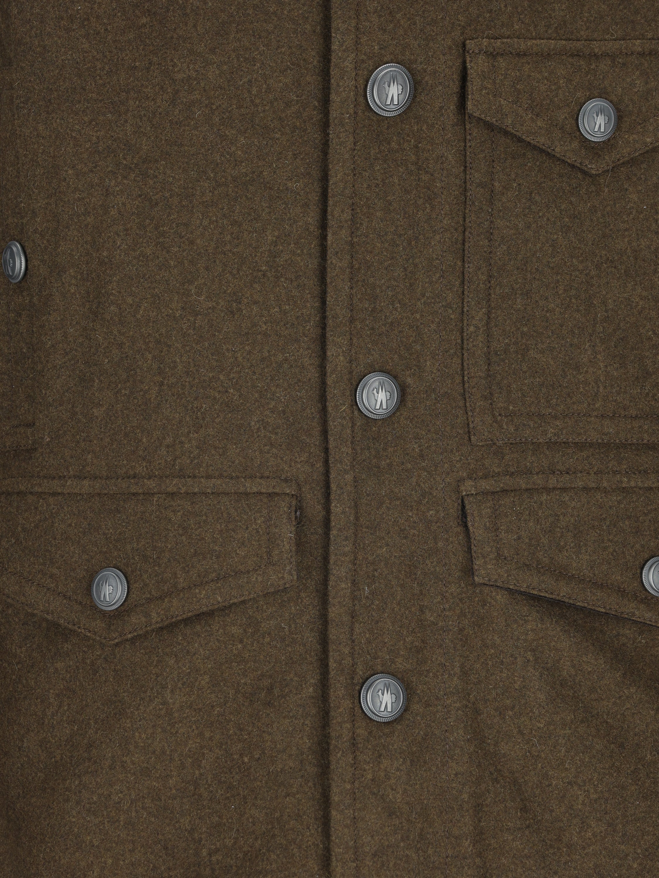 Giacca realizzata in lana vergine. M1A00038 599X529A MONCLER GRENOBLE 
