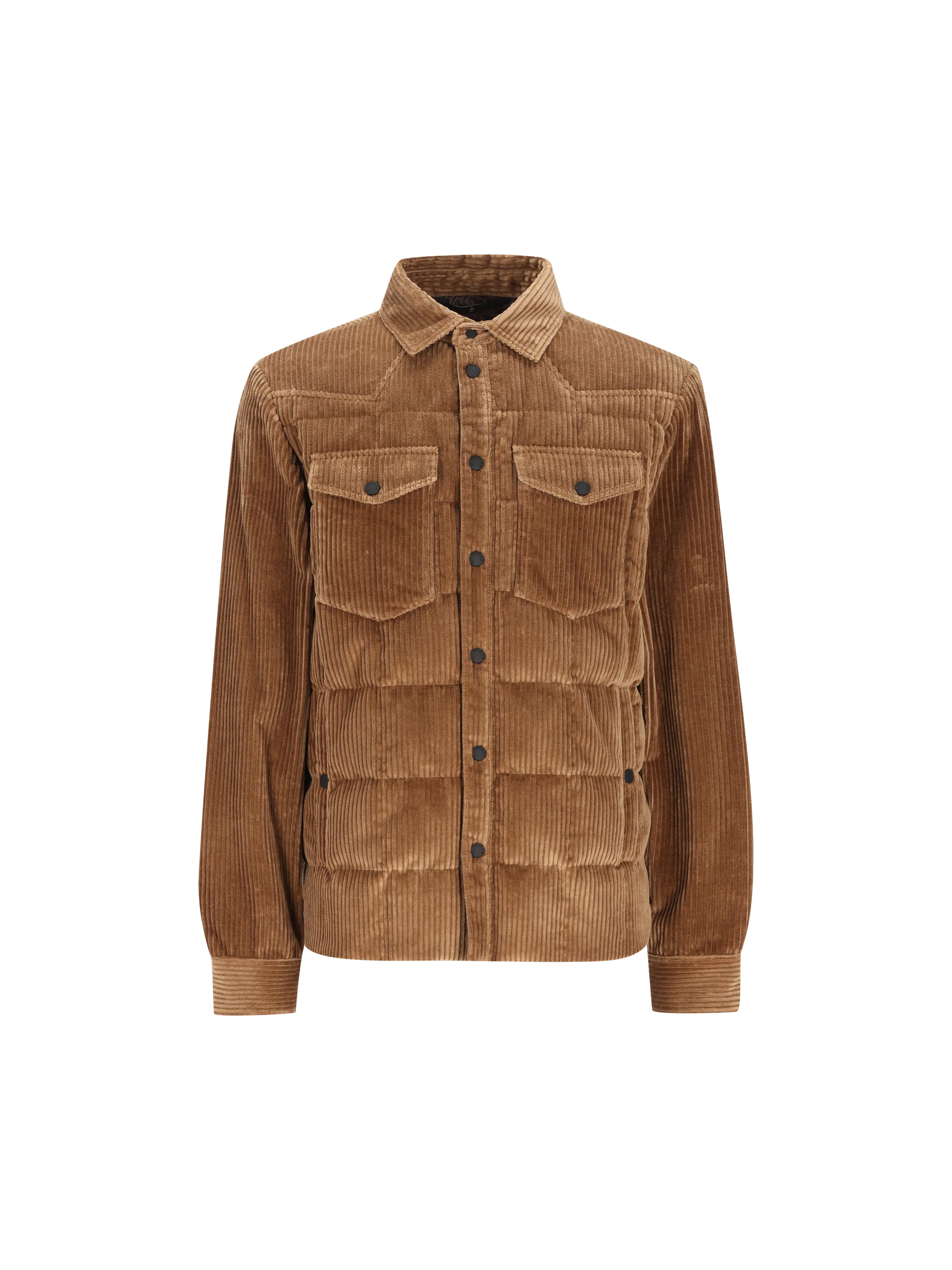 Piumino a camicia in velluto. M1G00004 54AL0246 MONCLER GRENOBLE 