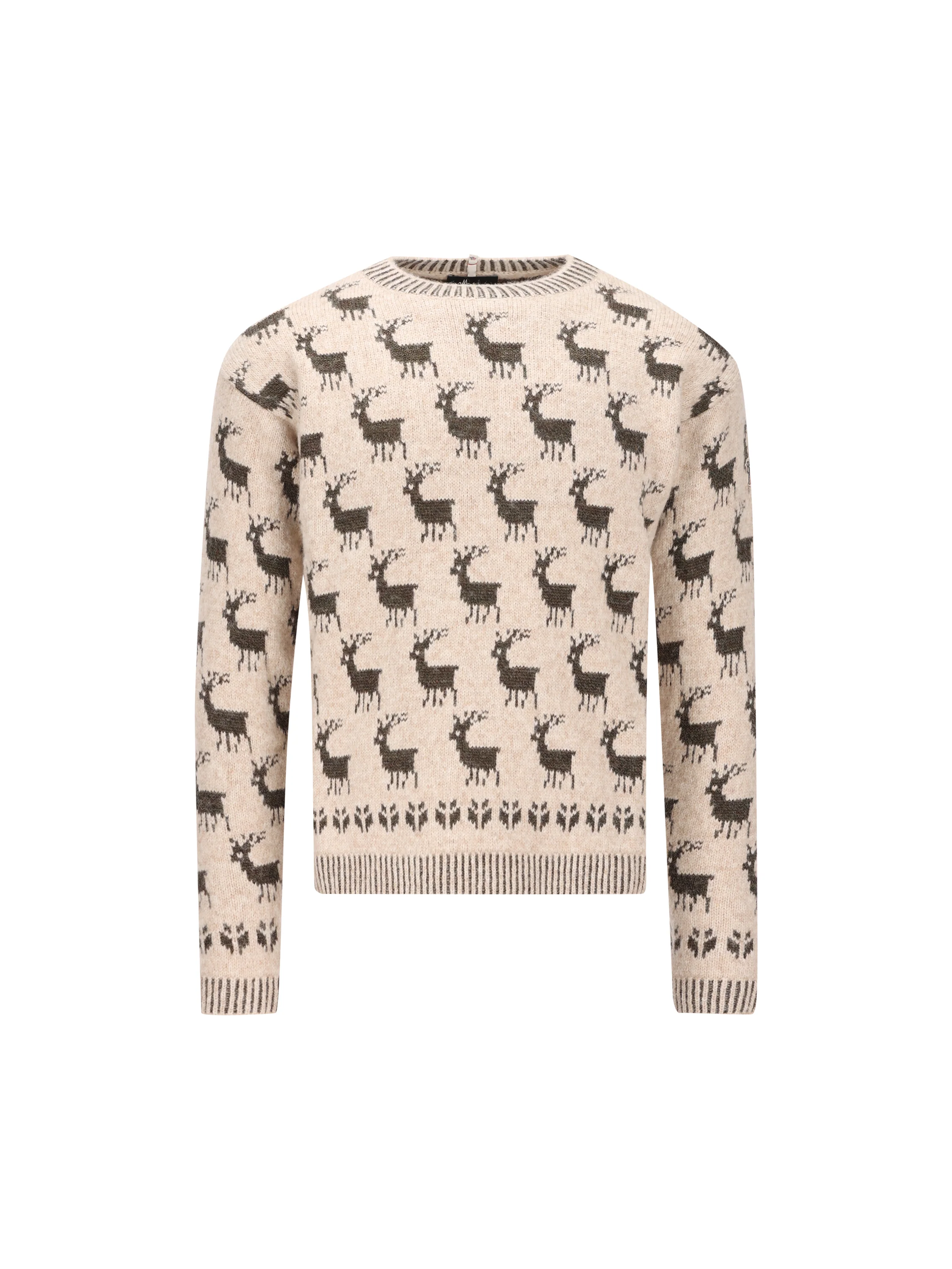 Maglia realizzata in alpaca e lana. M9C00003 N0655P08 MONCLER GRENOBLE 