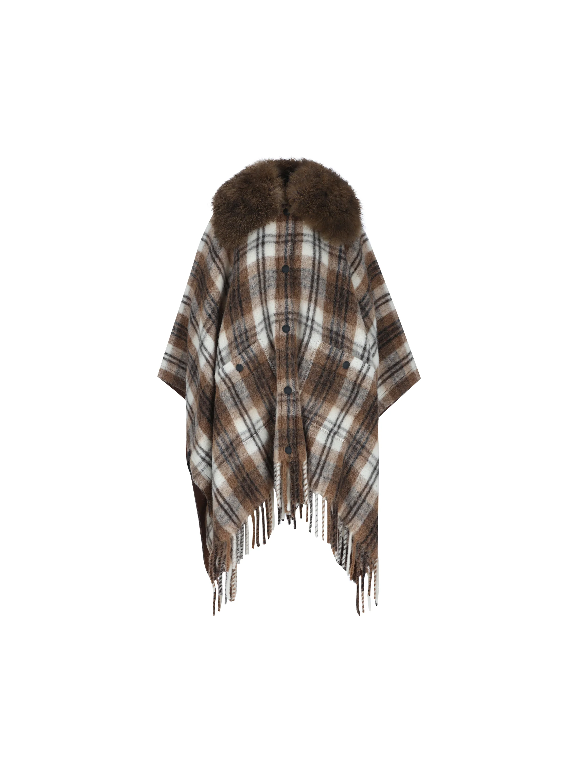 Cappa realizzata in mohair, lana e nylon. W3G00003 599ZWF22 MONCLER GRENOBLE 