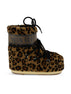 Stivale invernale Icon Low in teddy con stampa leopardata. 80D1409960 MM21 MOON BOOT 