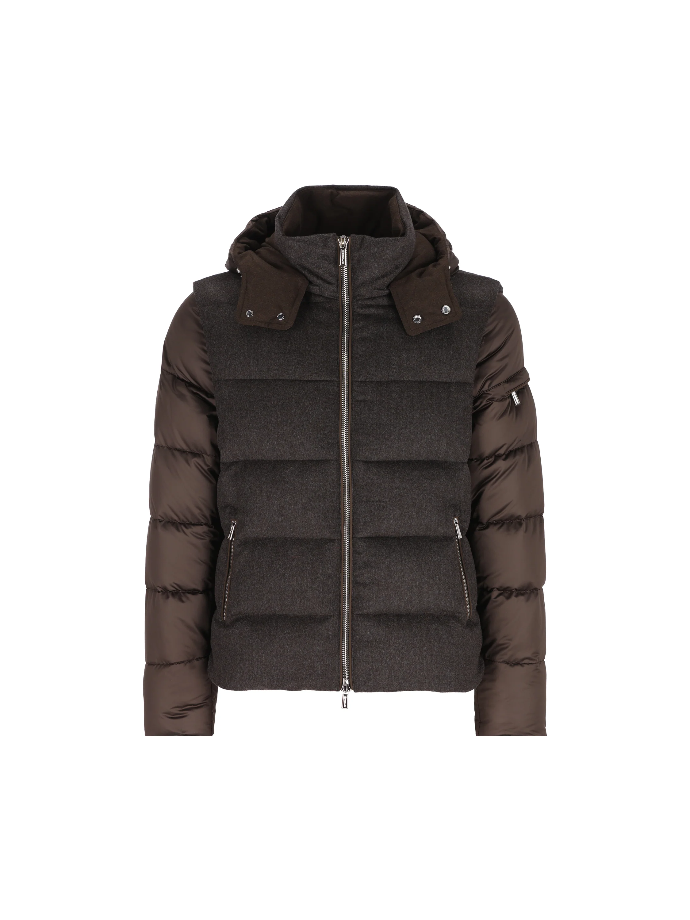 Piumino realizzato in lana e cashmere. MOUGI100147 U0202 MOORER 