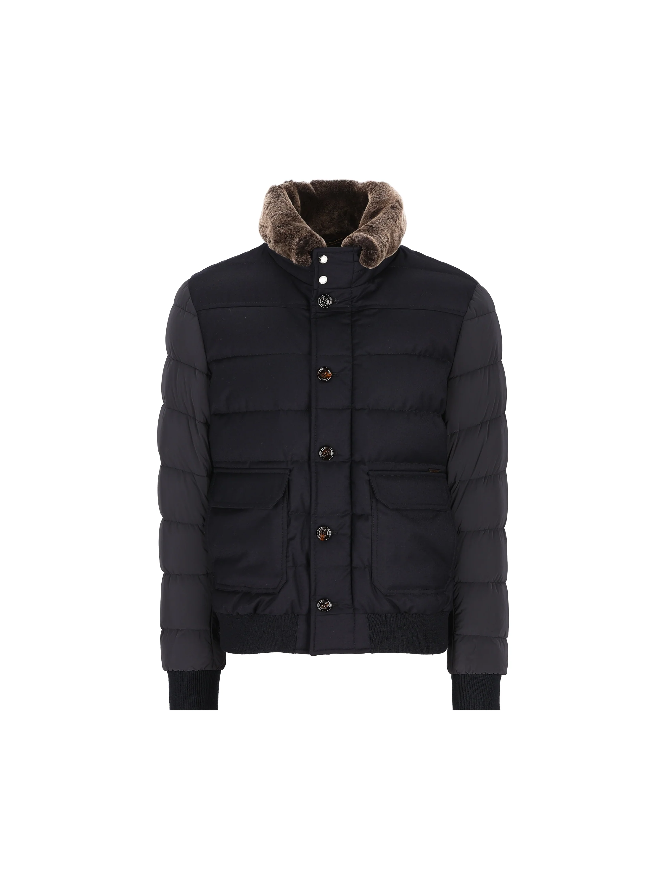 Piumino realizzato in poliammide e poliestere. MOUGI100177 U0498 MOORER 