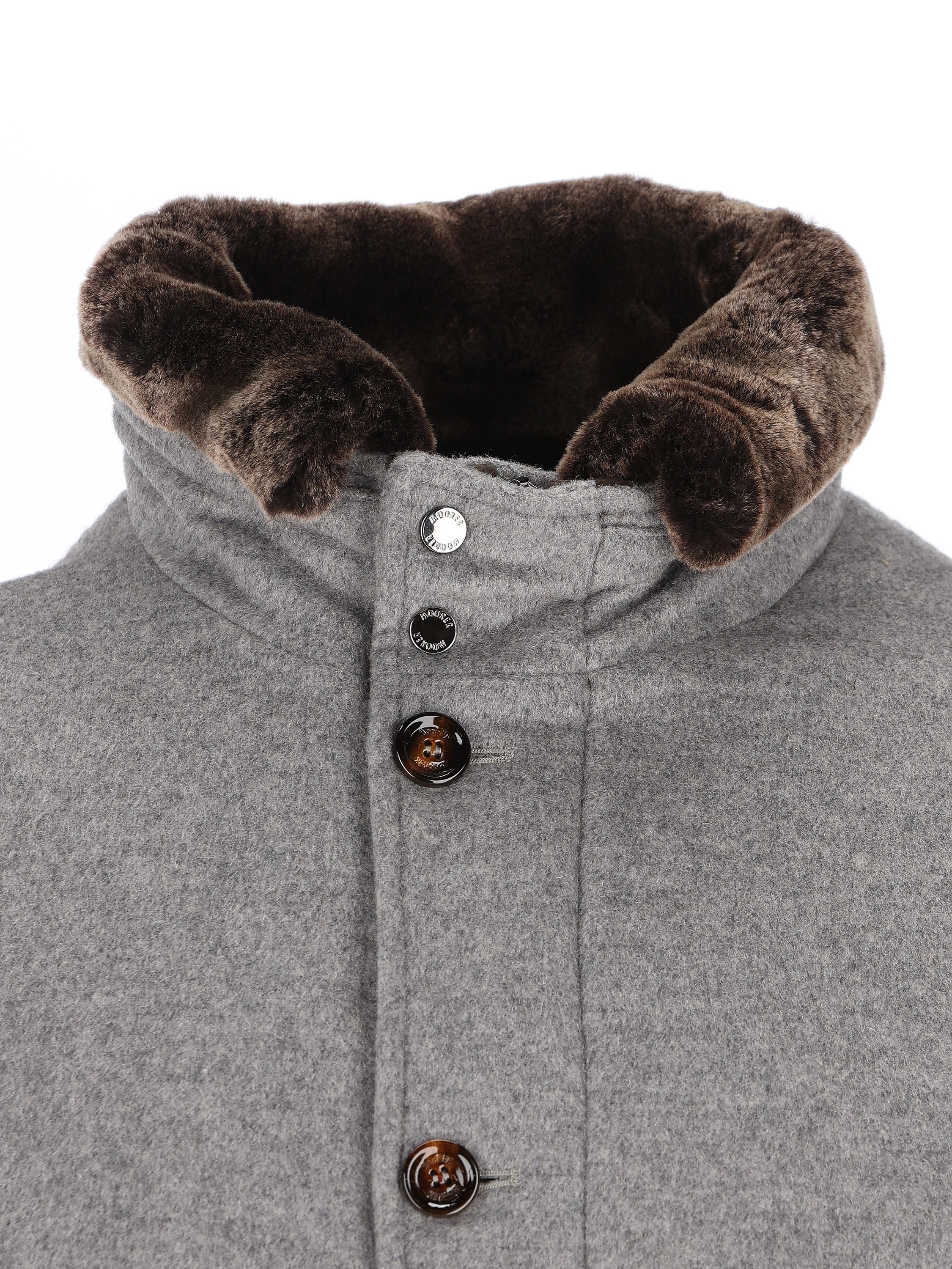 Giacca realizzata in misto lana e cashmere. MOUGI101186 U0020 MOORER 