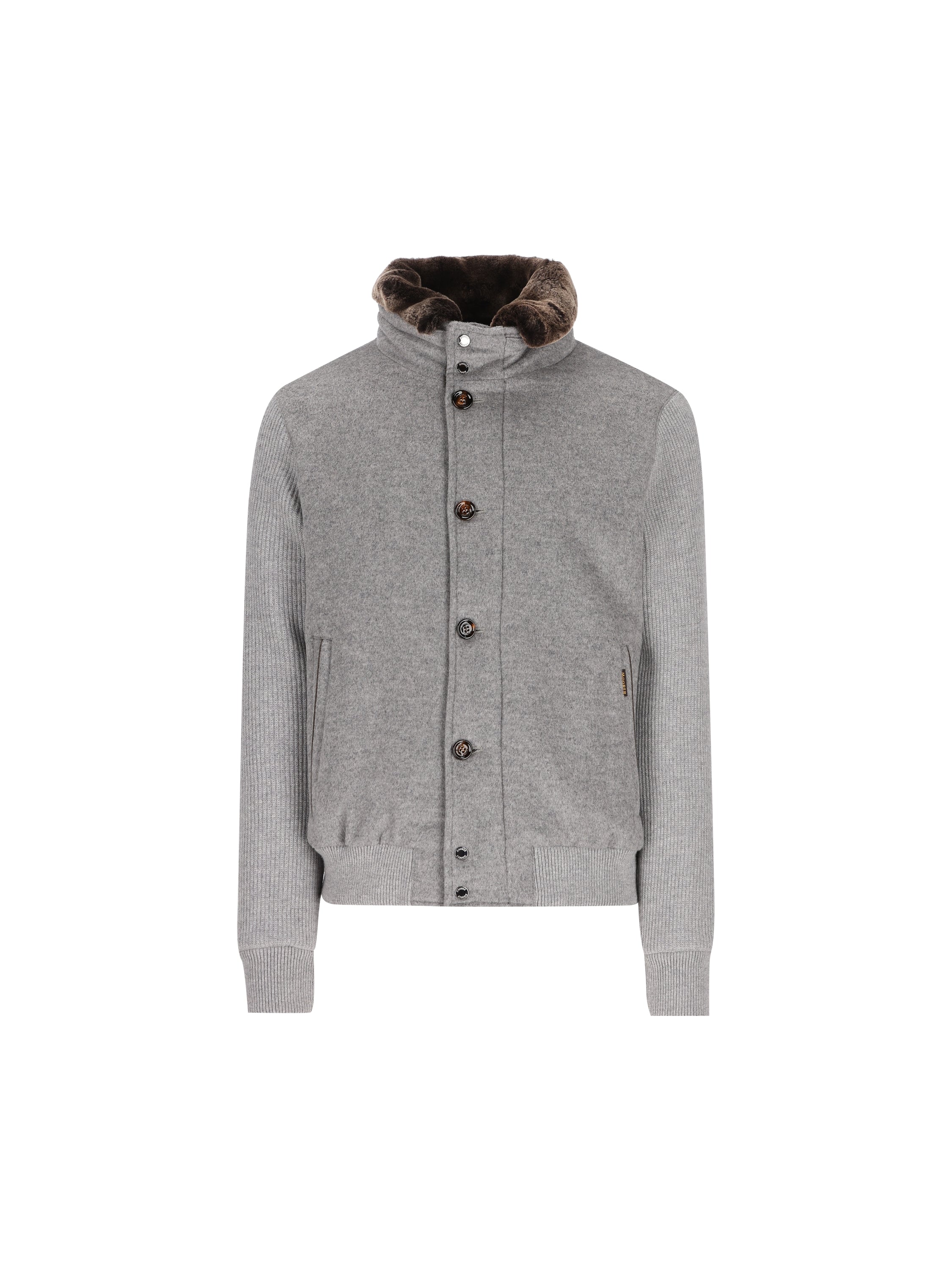 Giacca realizzata in misto lana e cashmere. MOUGI101186 U0020 MOORER 