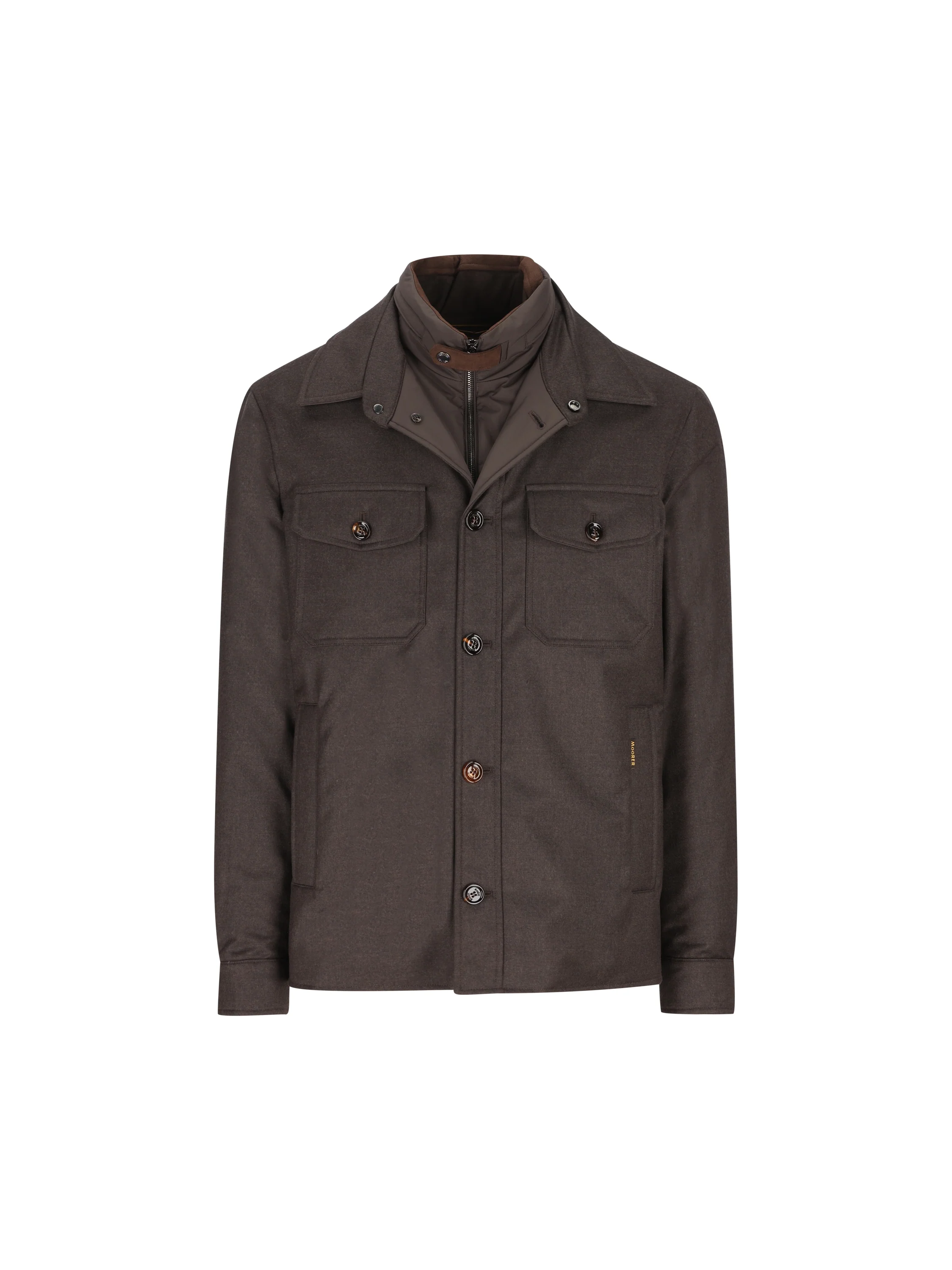 Giacca realizzata in cashmere. MOUGI101291 U0213 MOORER 