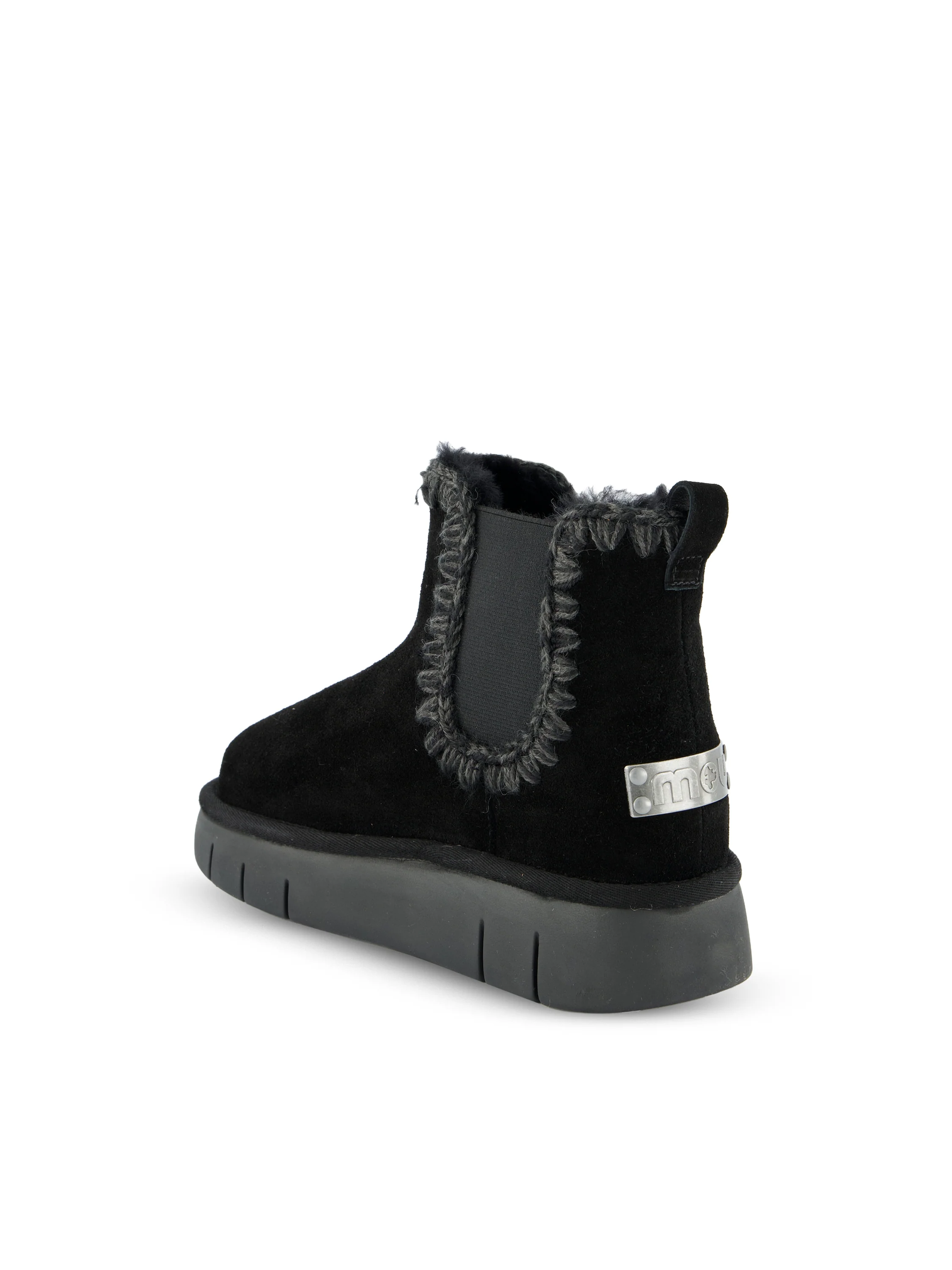 Stivaletti realizzati in suede. FW531037A BKBK MOU 