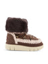 Stivali realizzati in montone. FW531042A MOCHA MOU 