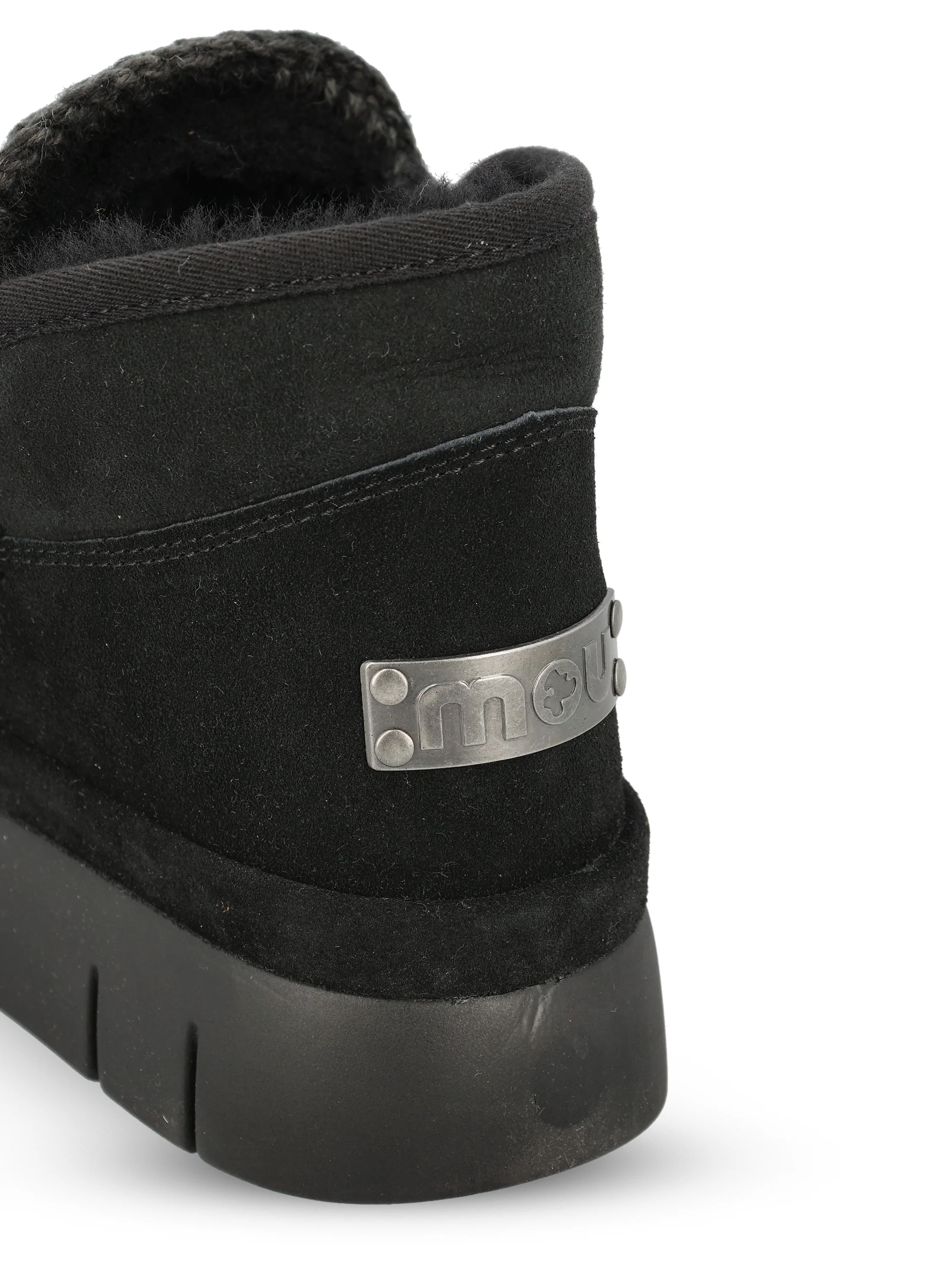 Sneakers realizzate in suede. FW751000A BKBK MOU 