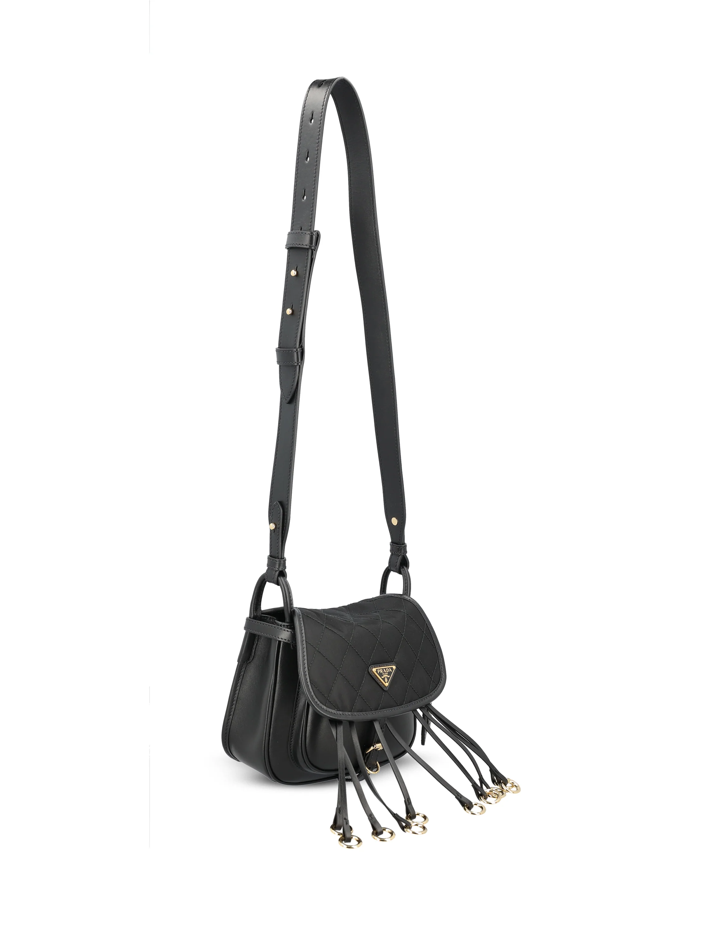 Borsa realizzata in re-nylon e pelle. 1BD412 2ZU8F0002 PRADA 