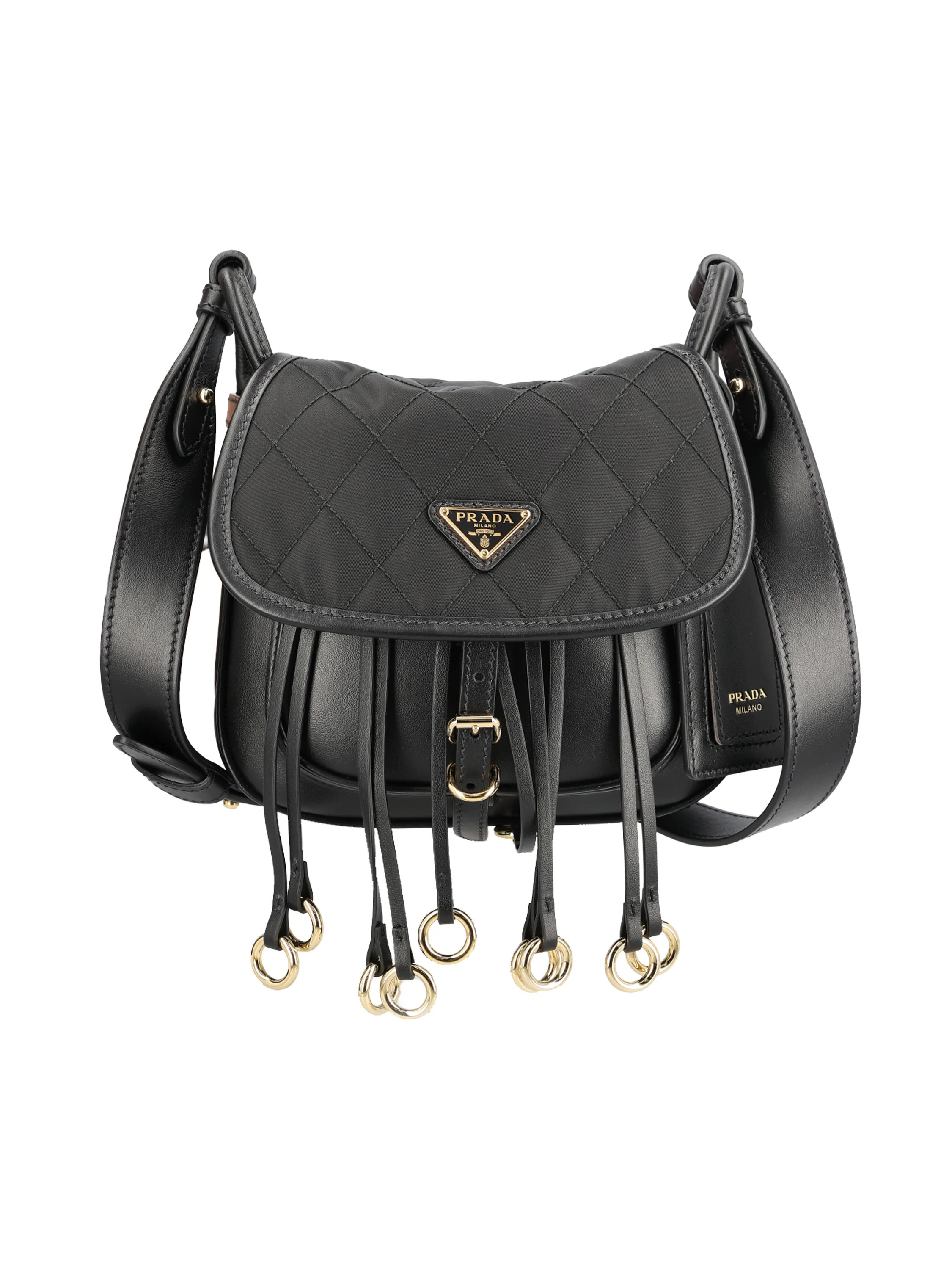 Borsa realizzata in re-nylon e pelle. 1BD412 2ZU8F0002 PRADA 