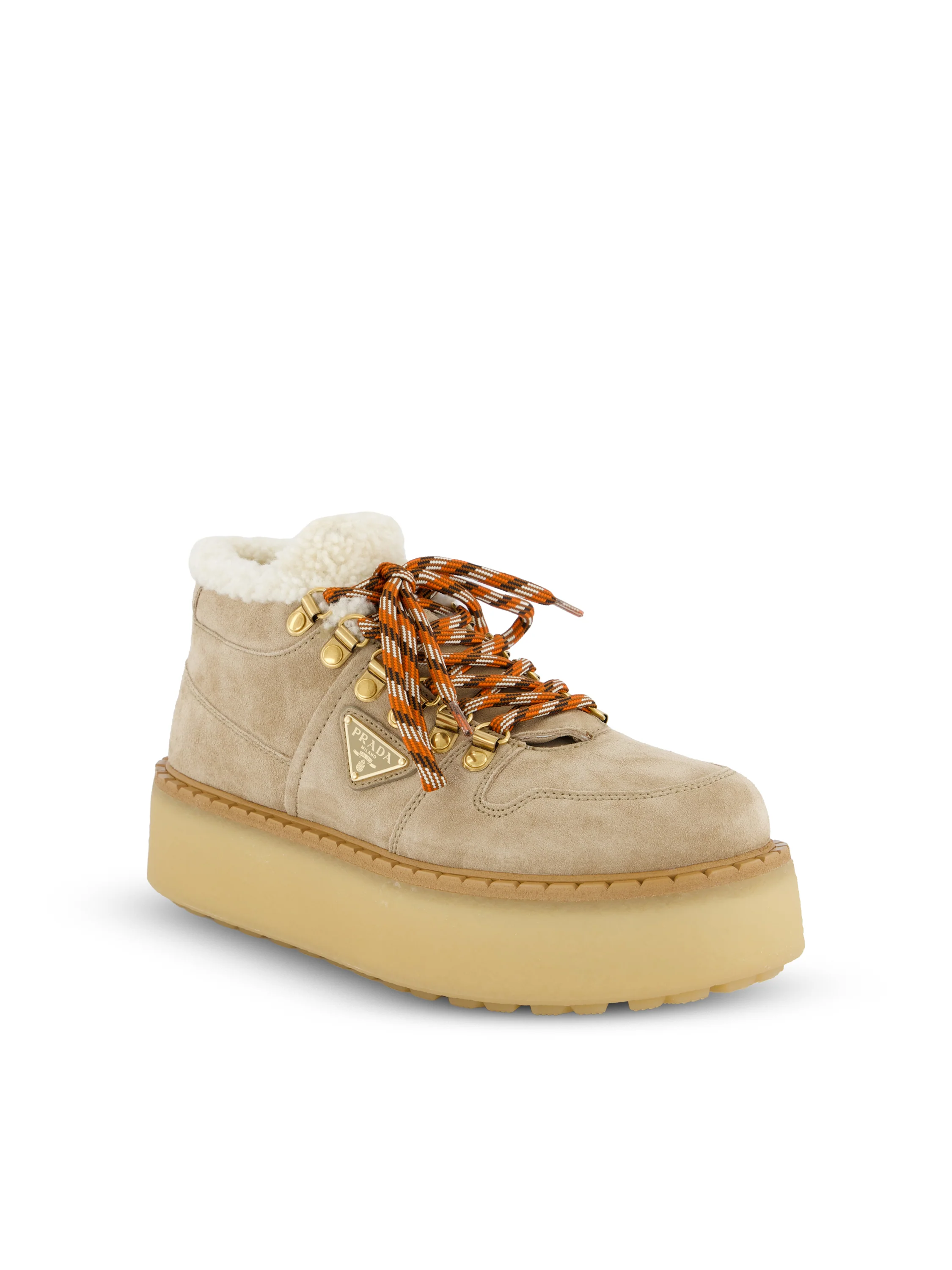 Stivaletti realizzati in pelle. 1E635O JFTF0F24 PRADA
