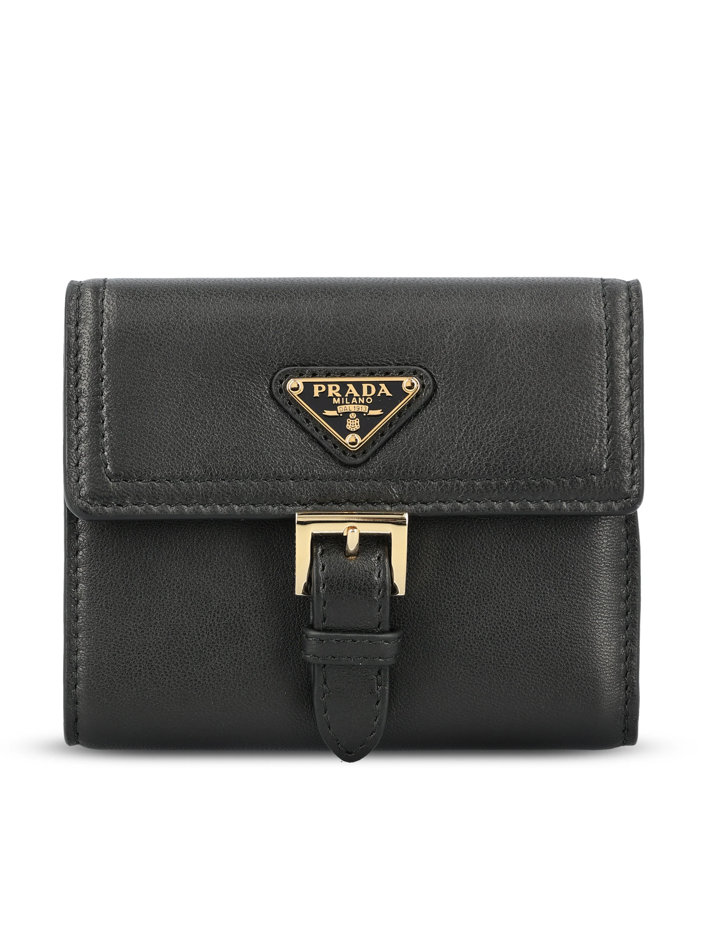 Portafoglio realizzato in pelle di agnello. 1MH060 2G6YF0002 PRADA 