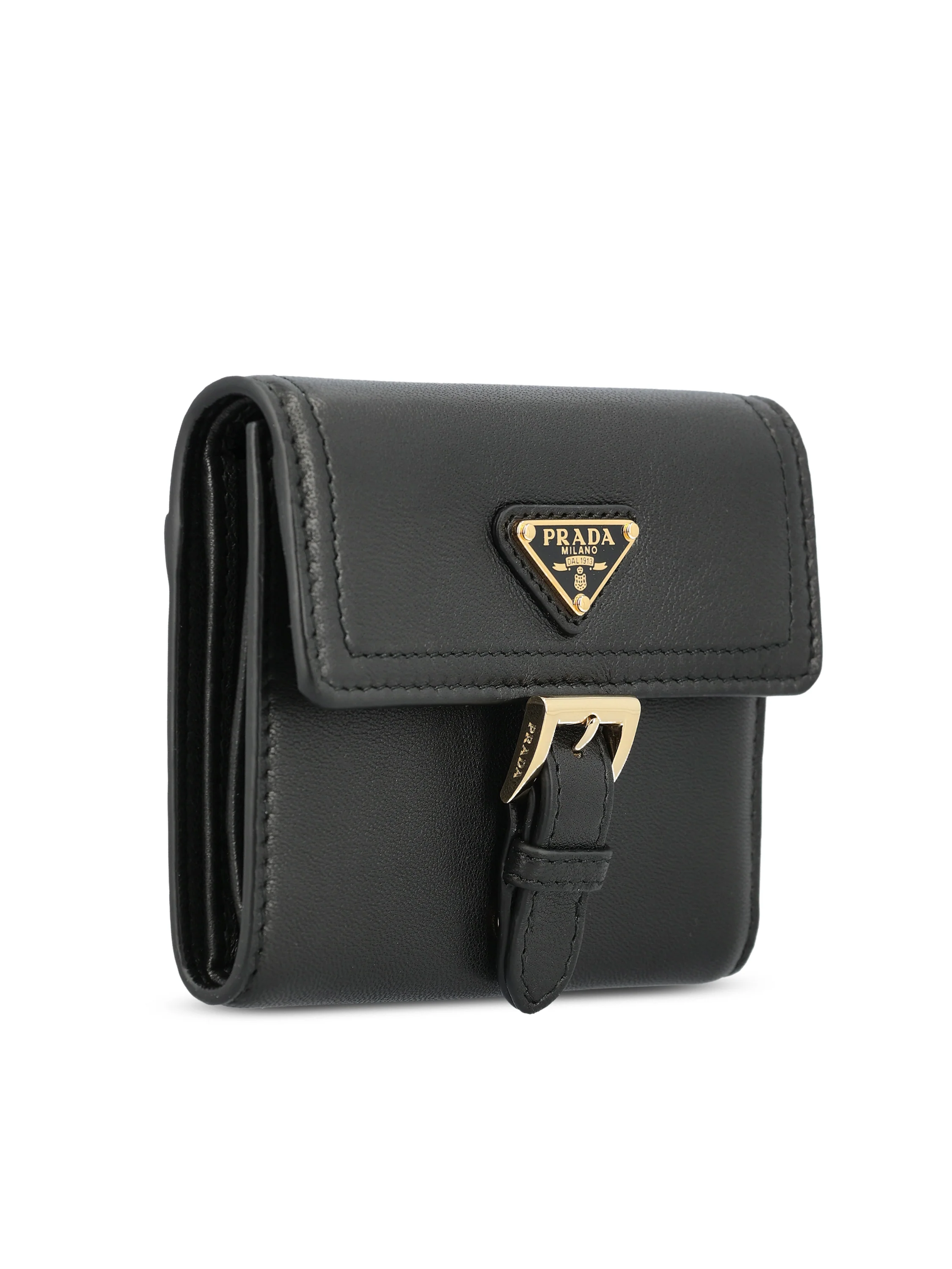 Portafoglio realizzato in pelle di agnello. 1MH060 2G6YF0002 PRADA 