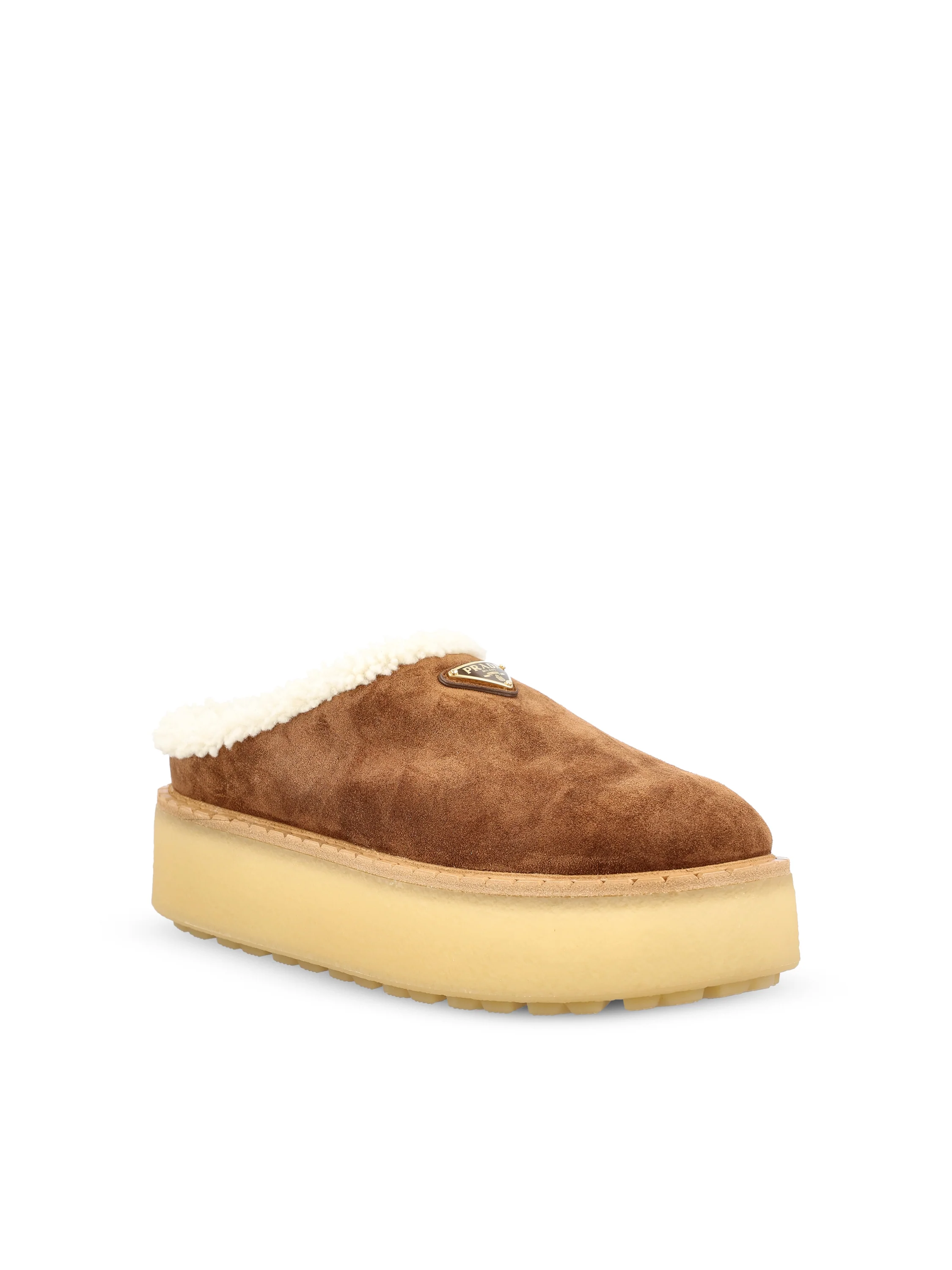 Sabot realizzati in pelle di vitello. 1S715N JFTF0324 PRADA