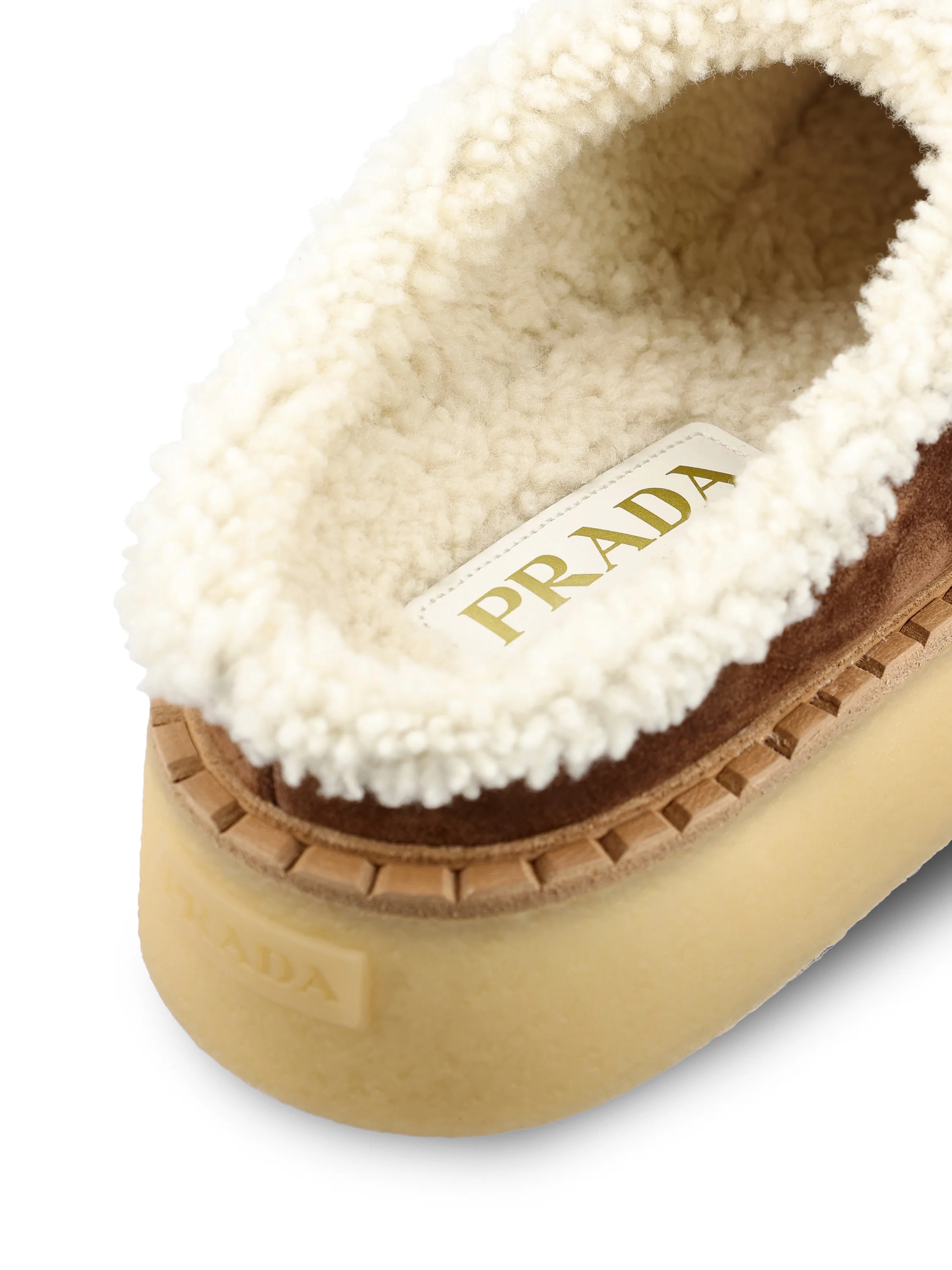 Sabot realizzati in pelle di vitello. 1S715N JFTF0324 PRADA 
