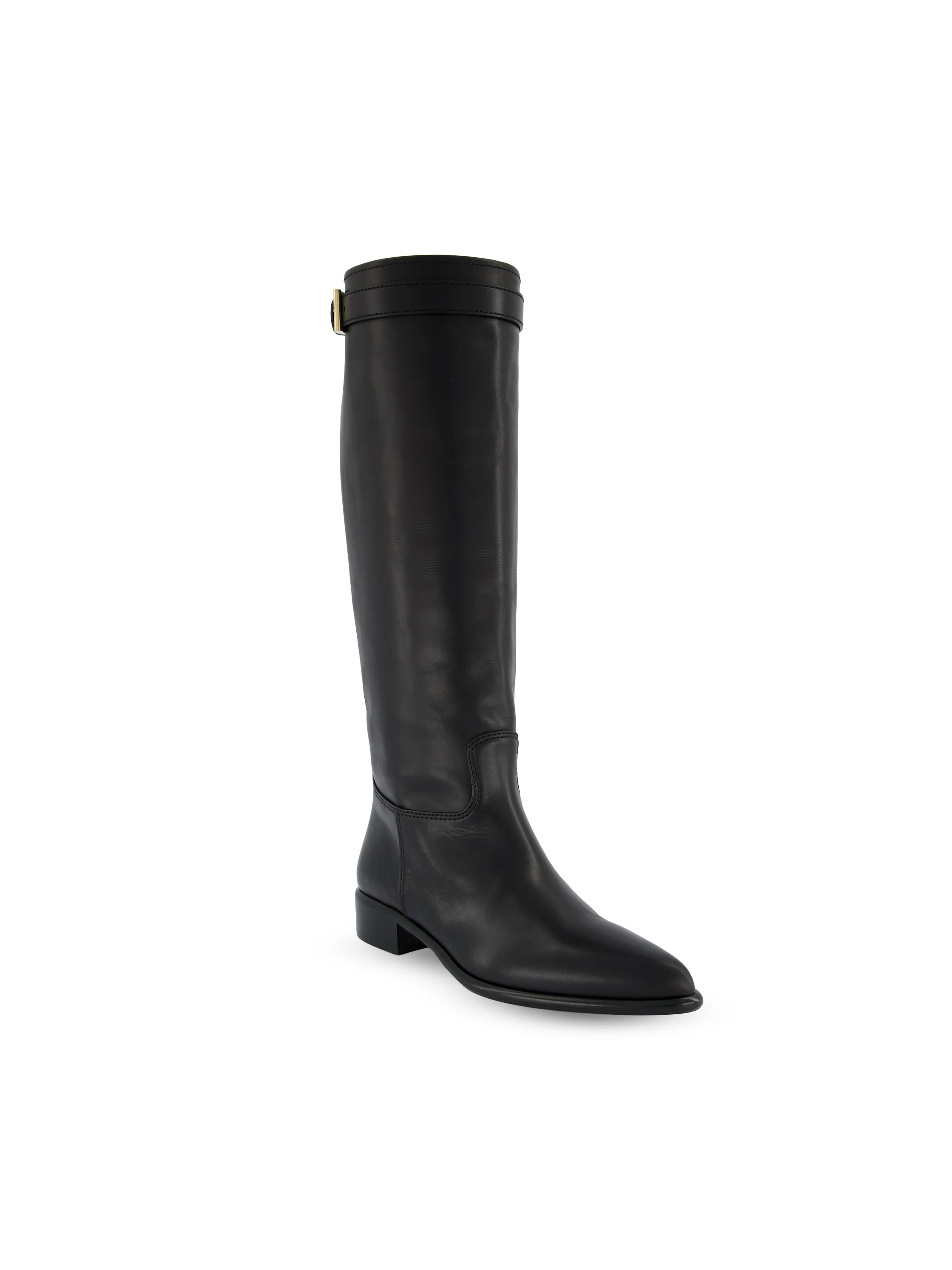 Stivali Alti in Pelle di Vitello Nera 1W666O 7V6F0002 PRADA