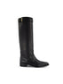 Stivali Alti in Pelle di Vitello Nera 1W666O 7V6F0002 PRADA 