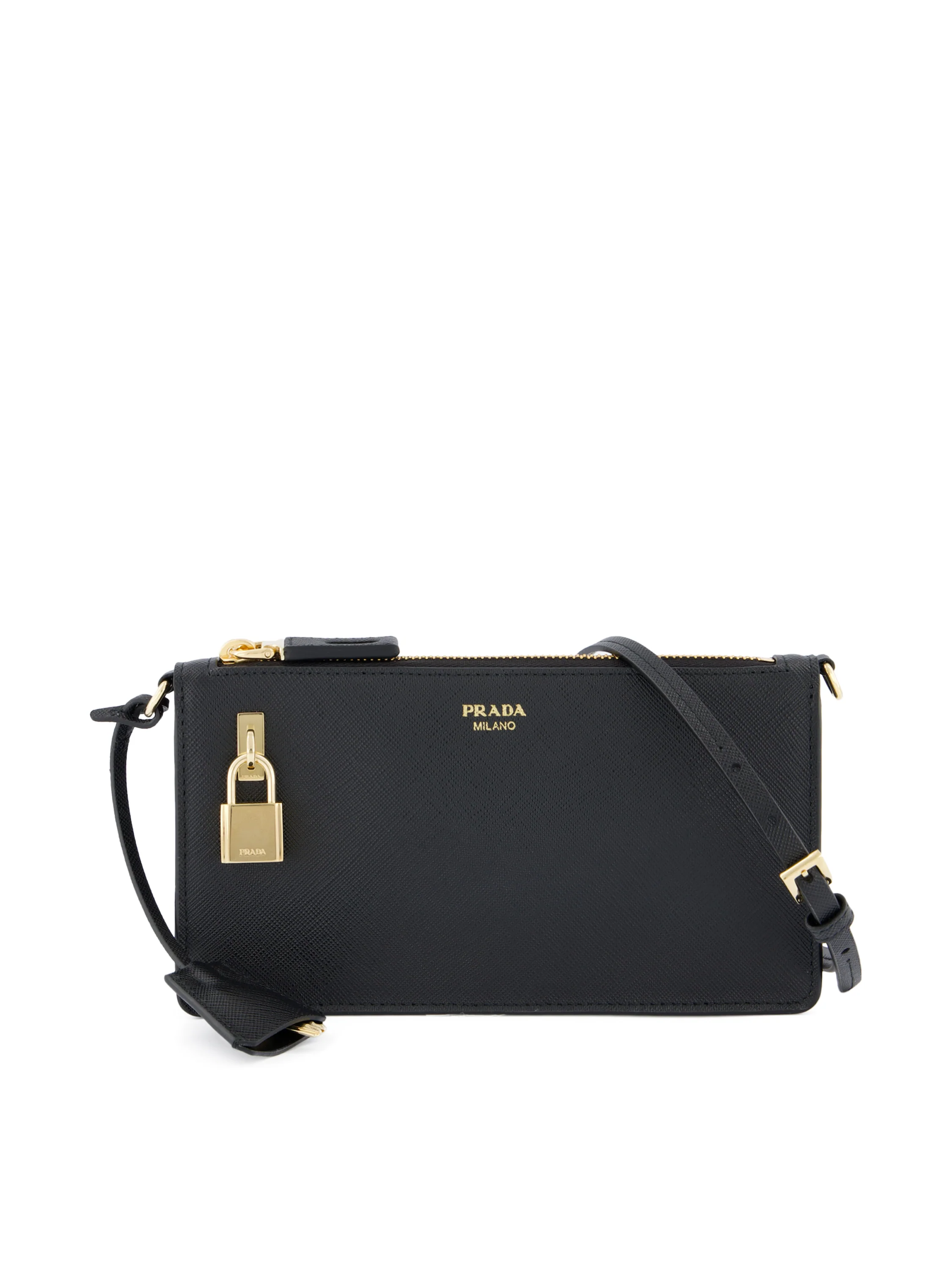 Porta Smartphone in Pelle Saffiano 1ZT108 053F0002 PRADA 