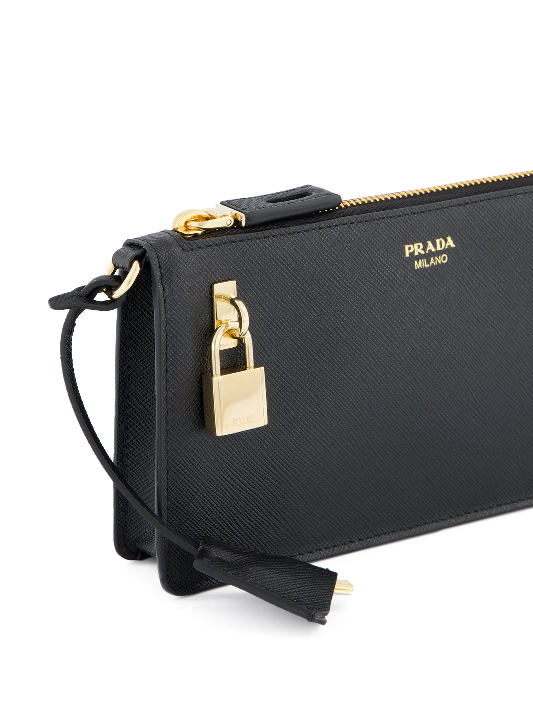 Porta Smartphone in Pelle Saffiano 1ZT108 053F0002 PRADA 
