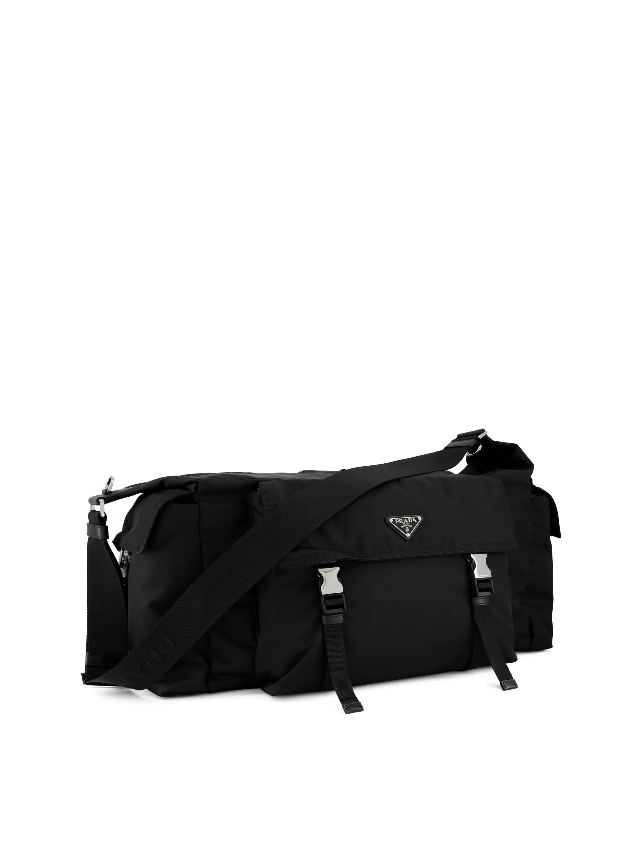 Sacca da viaggio Prada Explore in Re-Nylon e pelle 2VC057 2DW3F0002 PRADA 