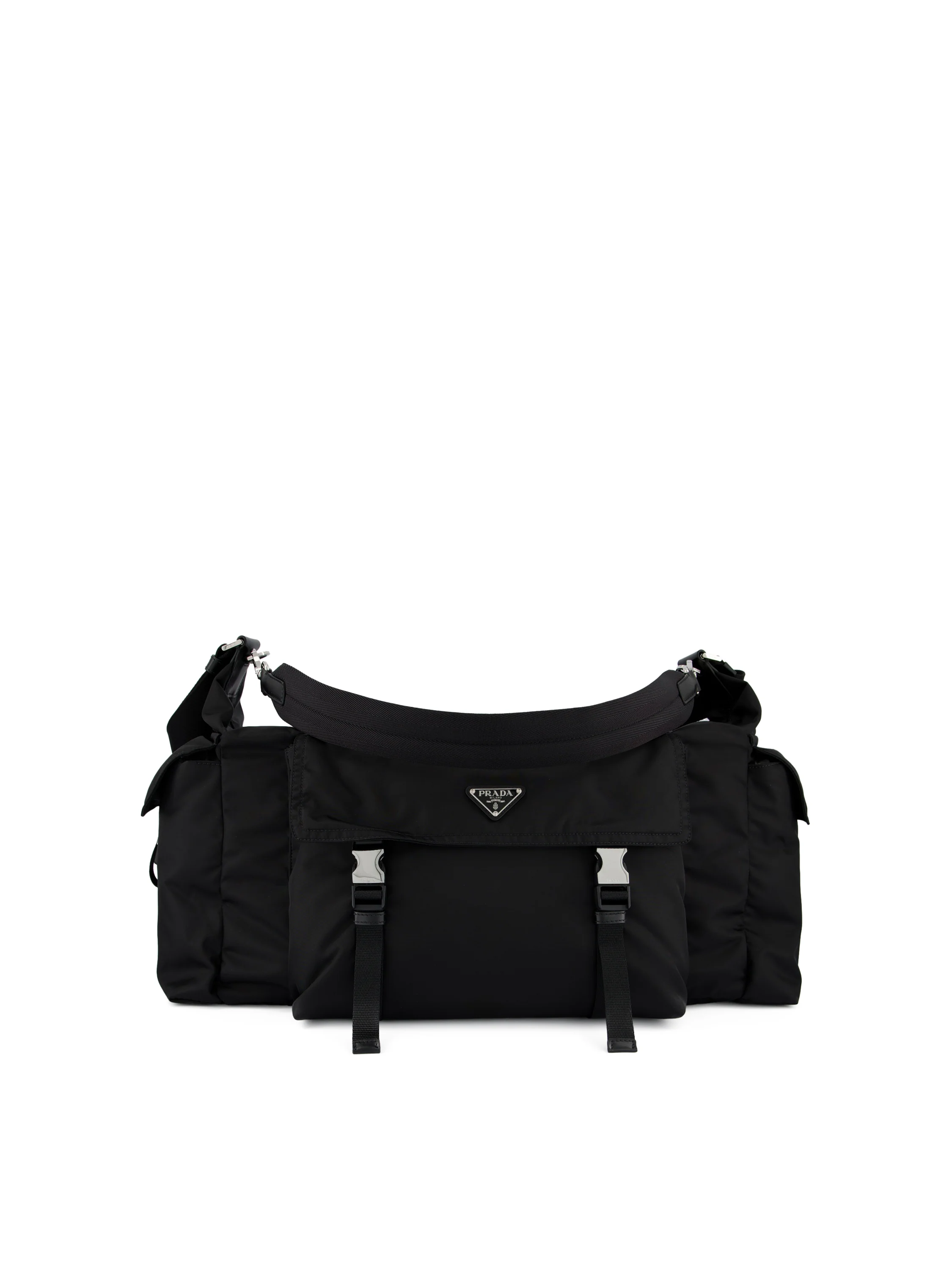 Sacca da viaggio Prada Explore in Re-Nylon e pelle 2VC057 2DW3F0002 PRADA 