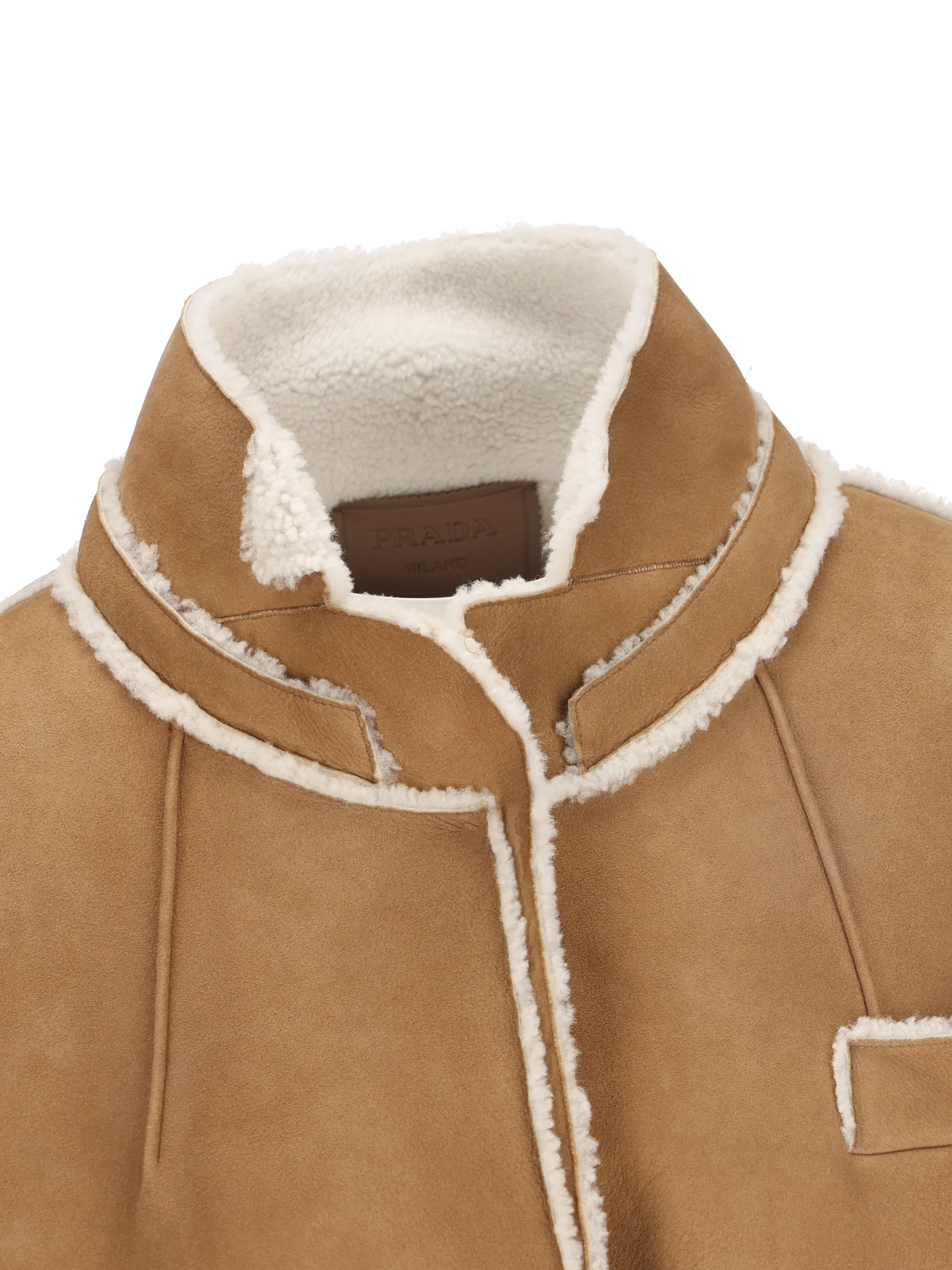 Prada Cappotto in montone 56A259 1ZXRF0BH2 PRADA 