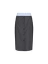 Gonna realizzata in misto mohair. P169I 6106F0480 PRADA 