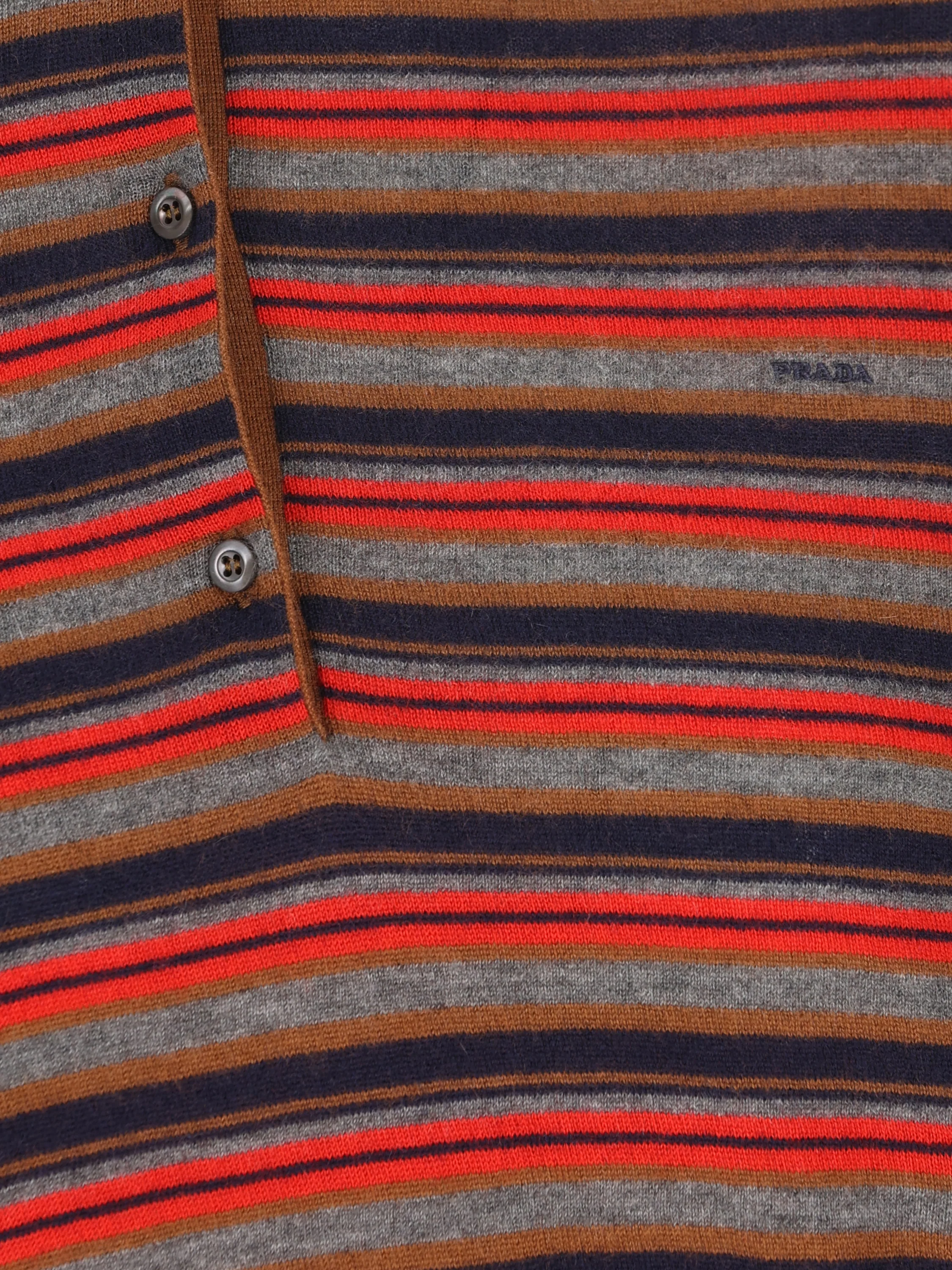 Polo realizzata in cashmere. P24F3N 6220F0CQJ PRADA 
