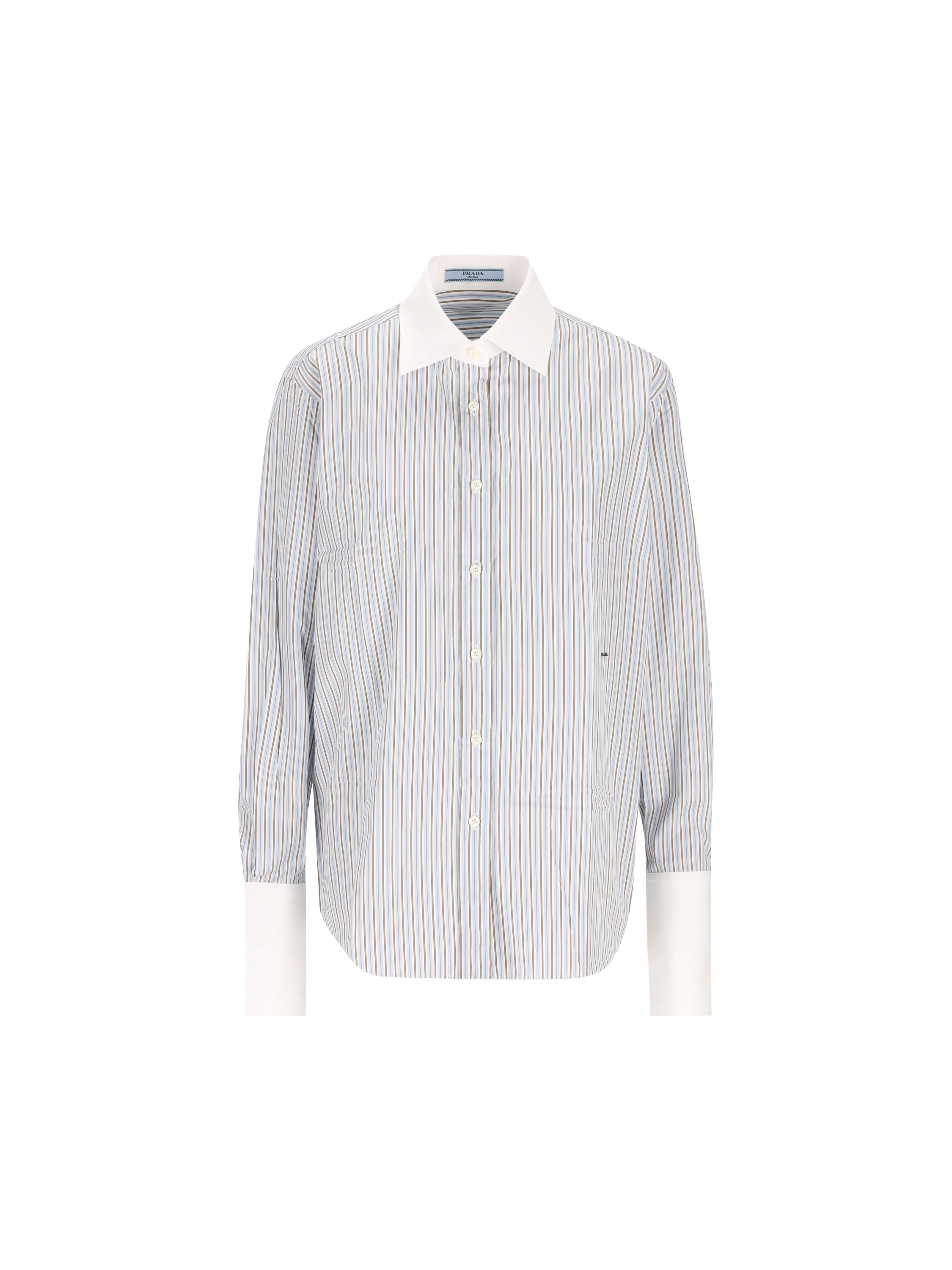 Camicia realizzata in cotone. P465JR 1H1KF0012 PRADA 