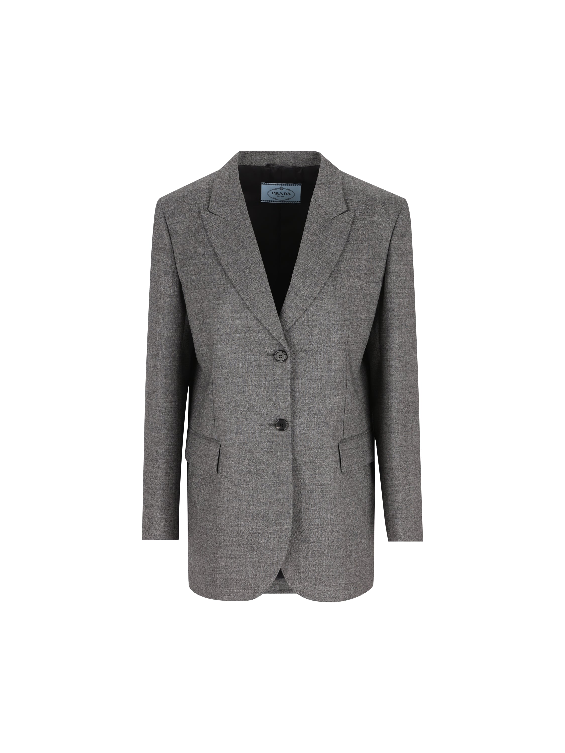 Giacca realizzata in mohair e lana vergine. P509Q 6011F0480 PRADA 