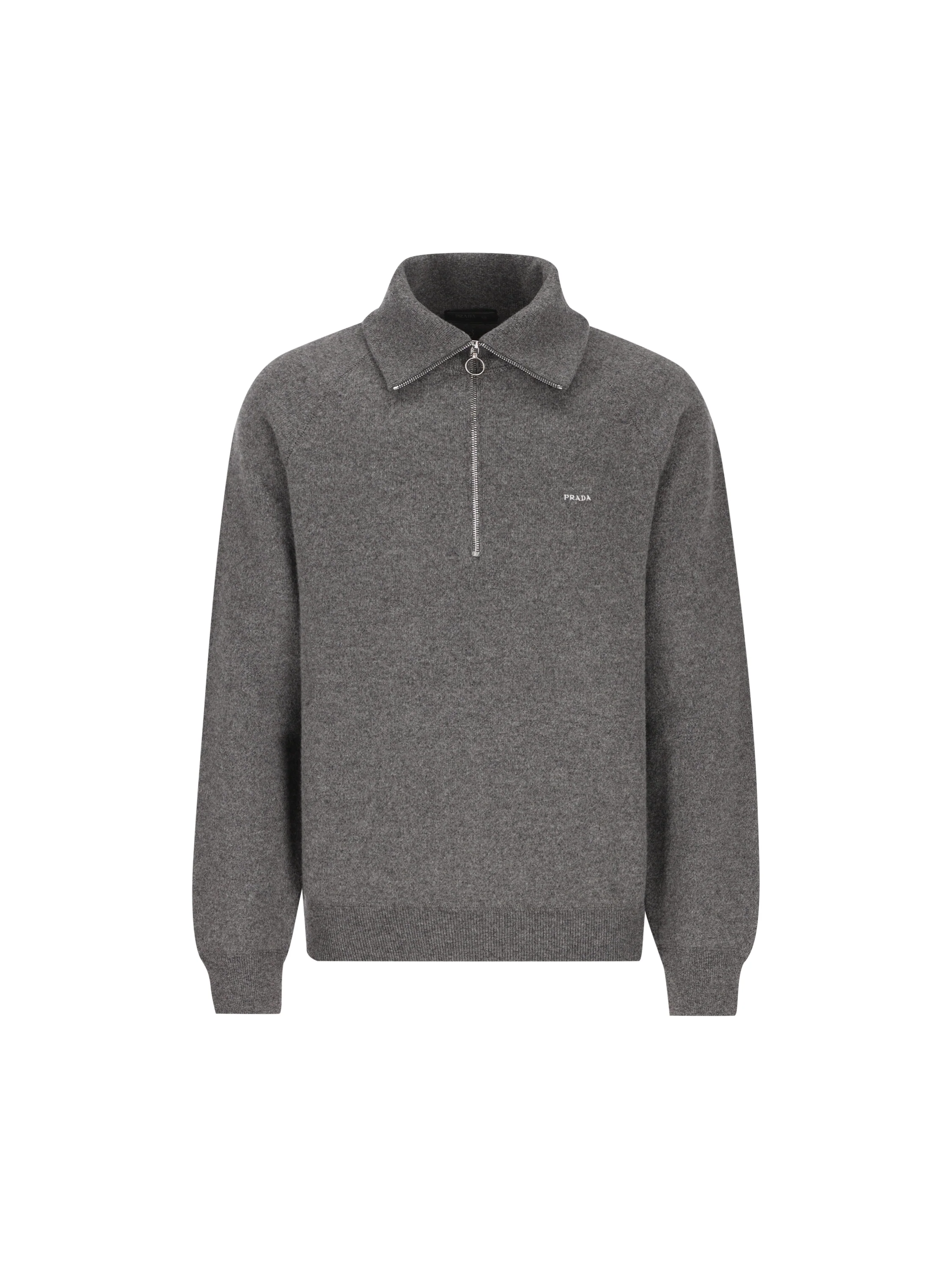 Maglione realizzato in misto cashmere e lana. UMF398 6242F0480 PRADA 