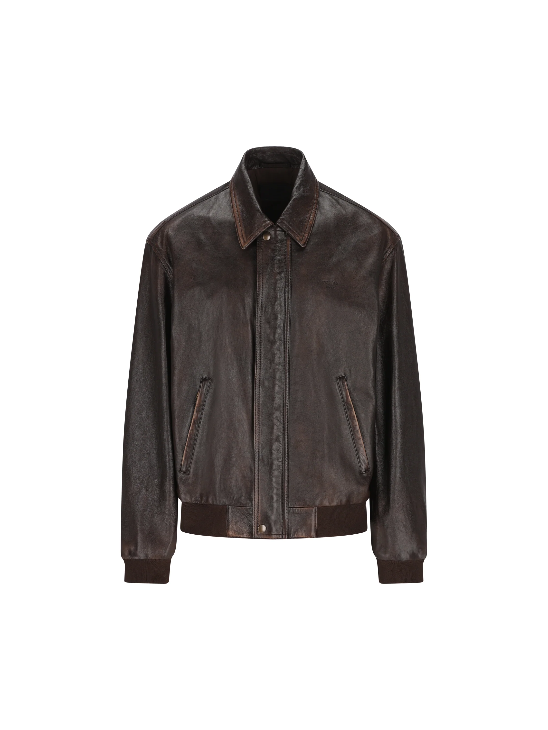 Bomber realizzato in pelle di agnello. UPW622 16ILF0003 PRADA 